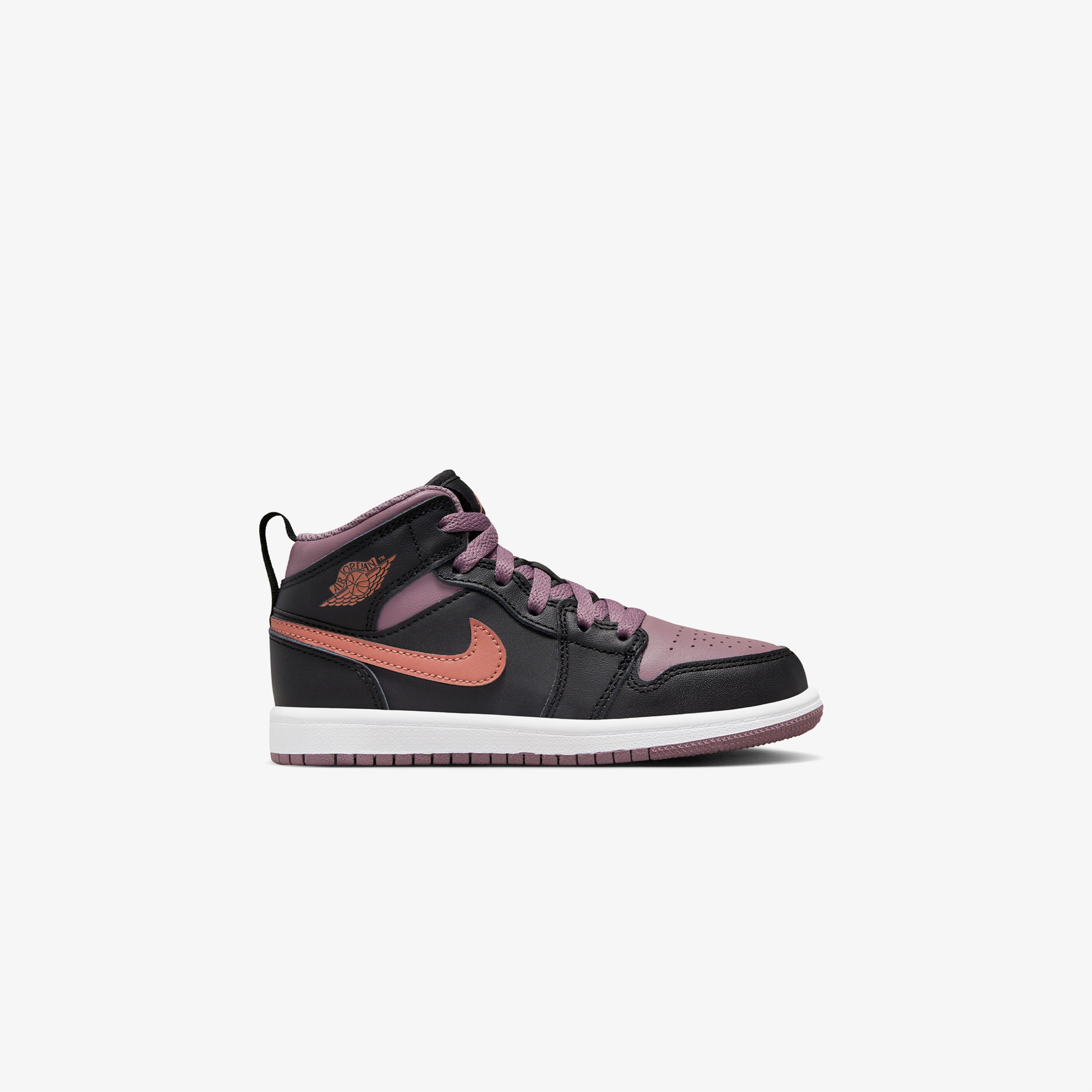 Jordan 1 Mid SE Çocuk Siyah Spor Ayakkabı