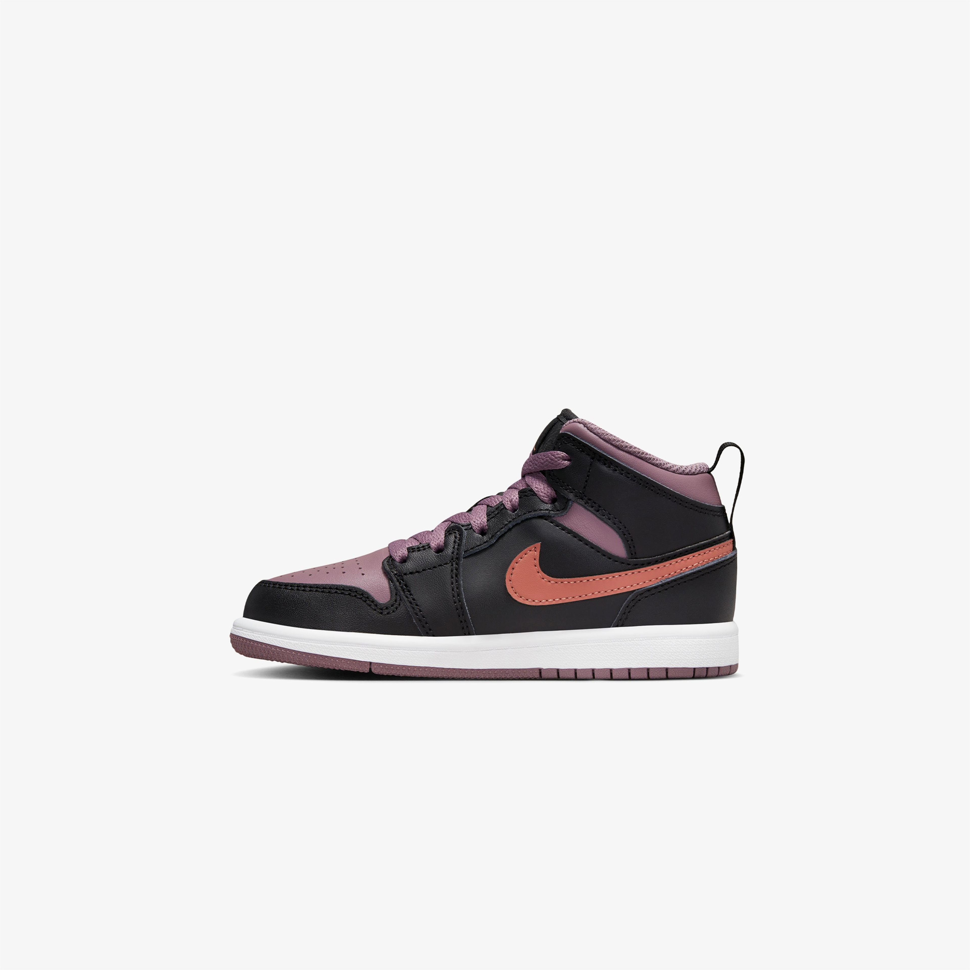 Jordan 1 Mid SE Çocuk Siyah Spor Ayakkabı
