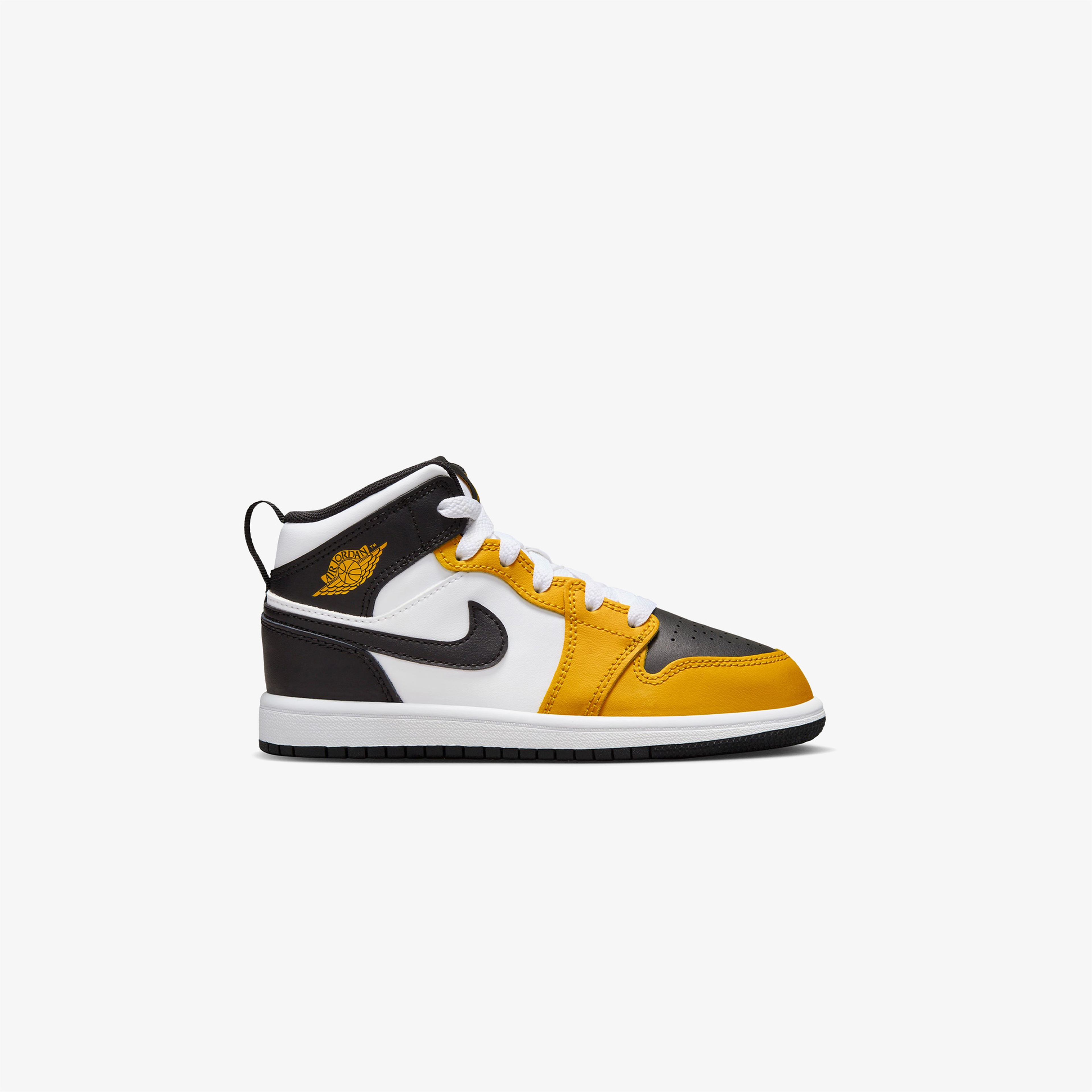 Jordan 1 Mid Çocuk Sarı Spor Ayakkabı