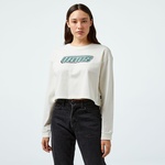 Vans Retro V Ls Relax Crop Kadın Siyah T-Shirt