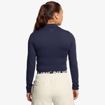 Under Armour Meridian Mock Kadın Lacivert Uzun Kollu T-Shirt