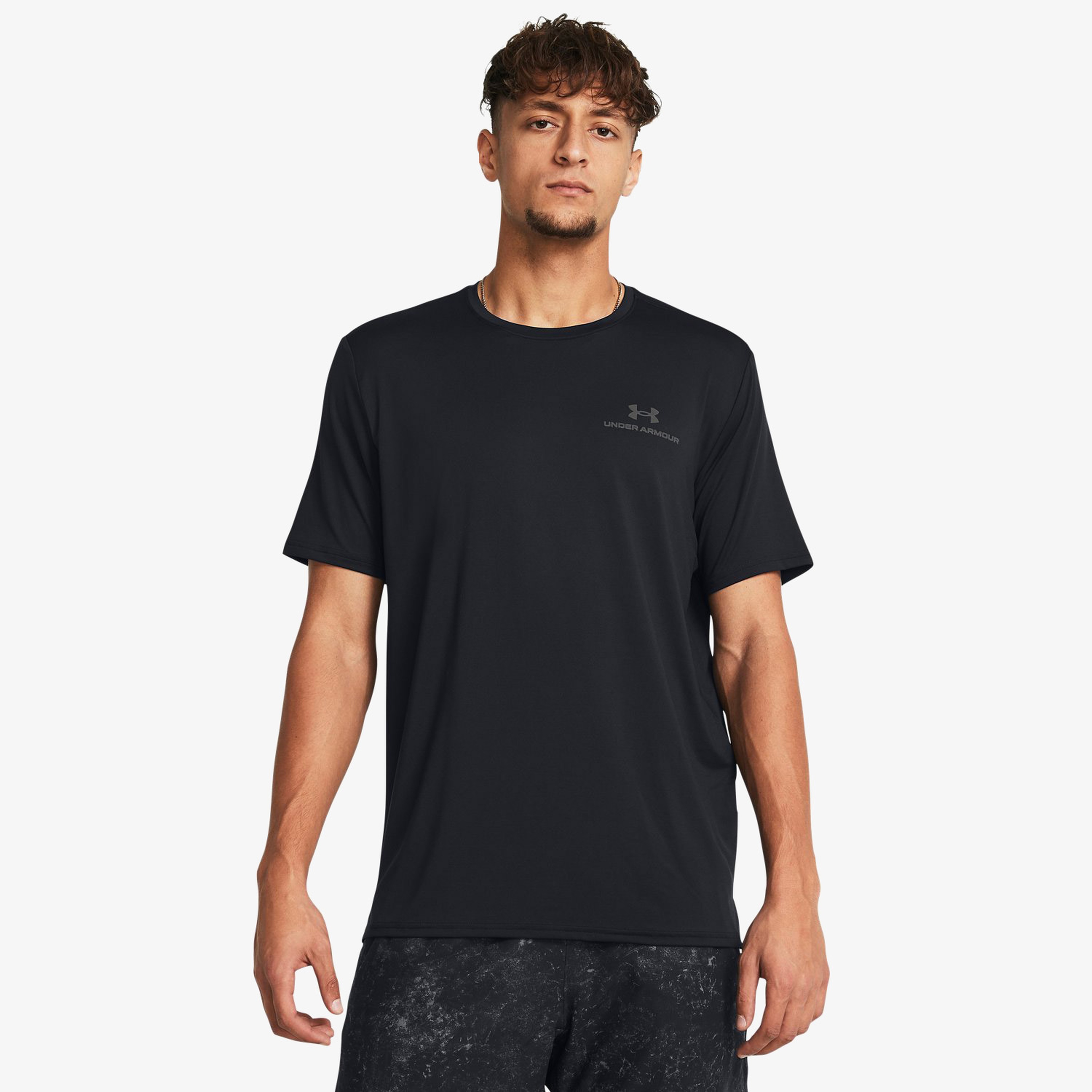 Under Armour Vanish Energy Erkek Siyah T-Shirt