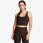Under Armour Meridian Rib Kadın Kahverengi Kolsuz T-Shirt