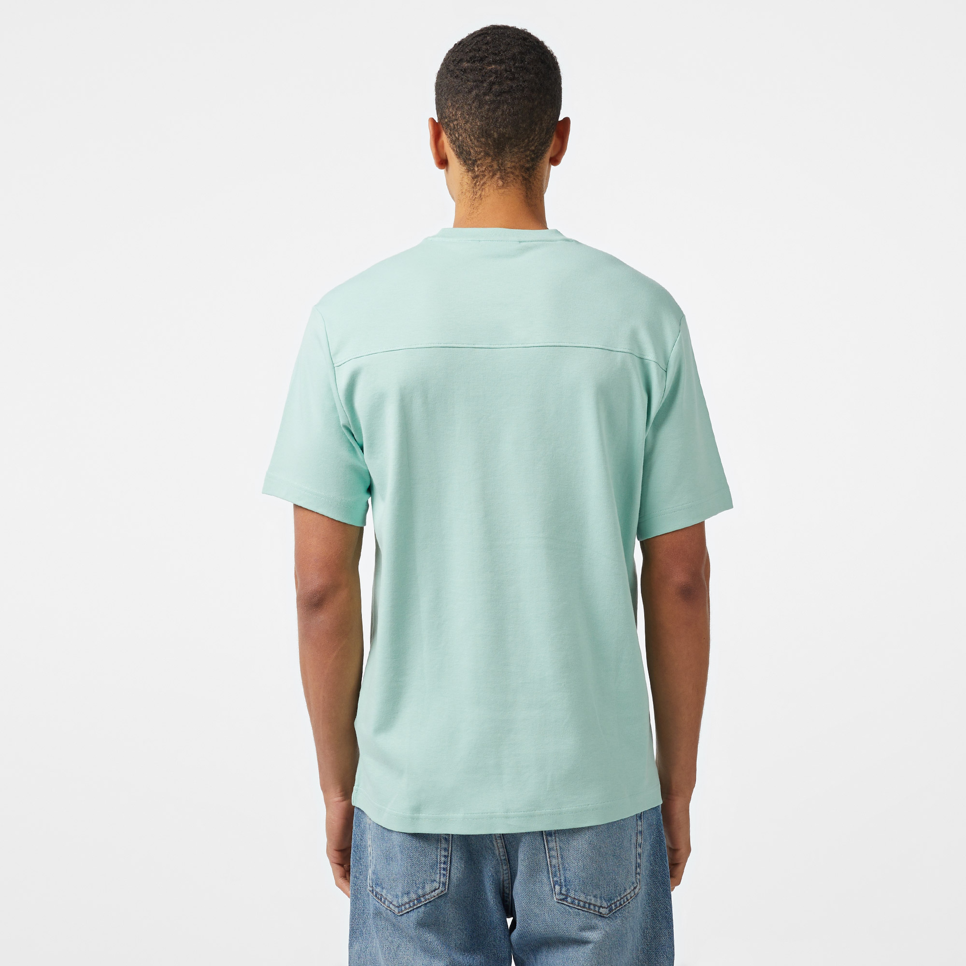 Calvin Klein Shadow Embossed Logo Erkek Yeşil T-Shirt