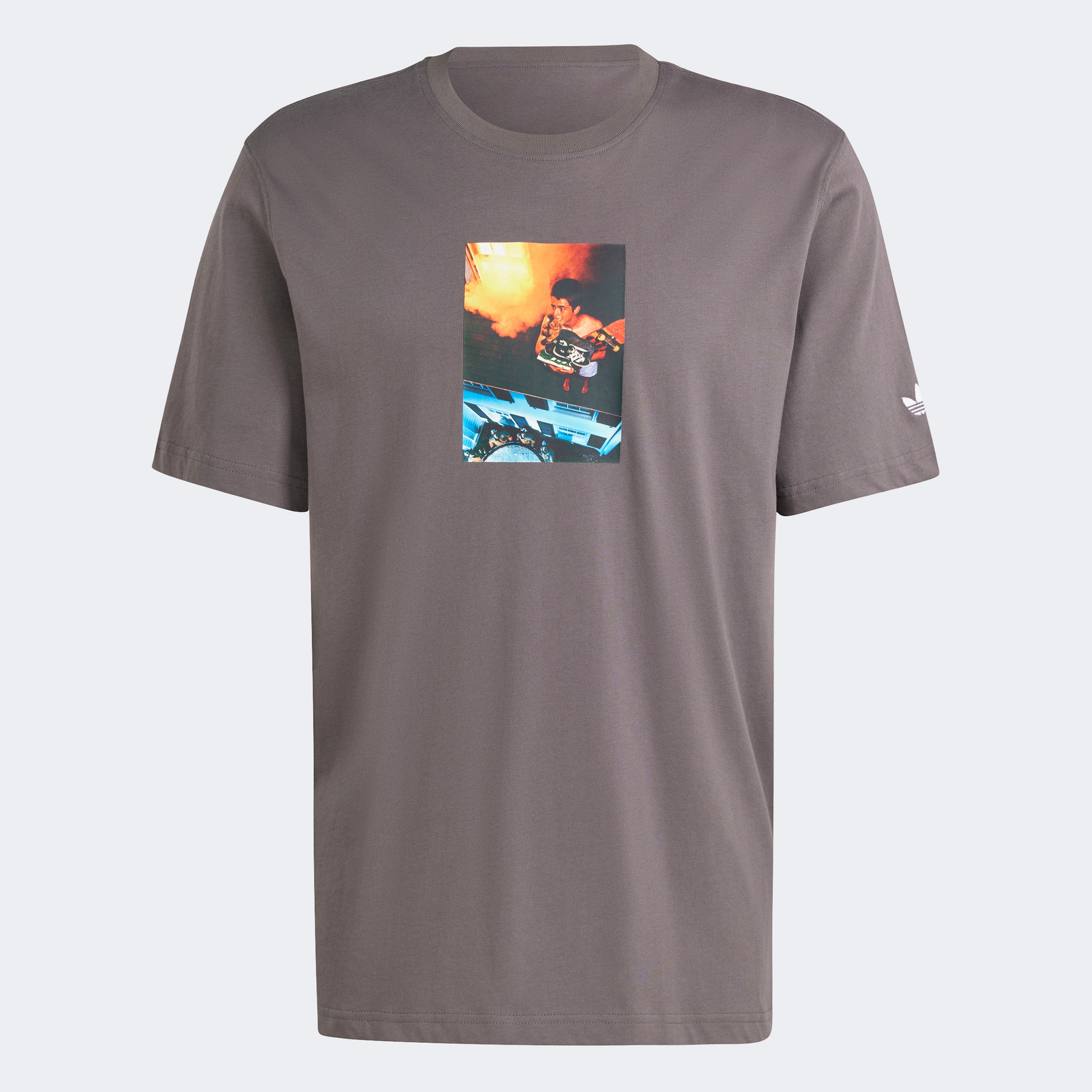 adidas Adi Pic Erkek Gri T-Shirt