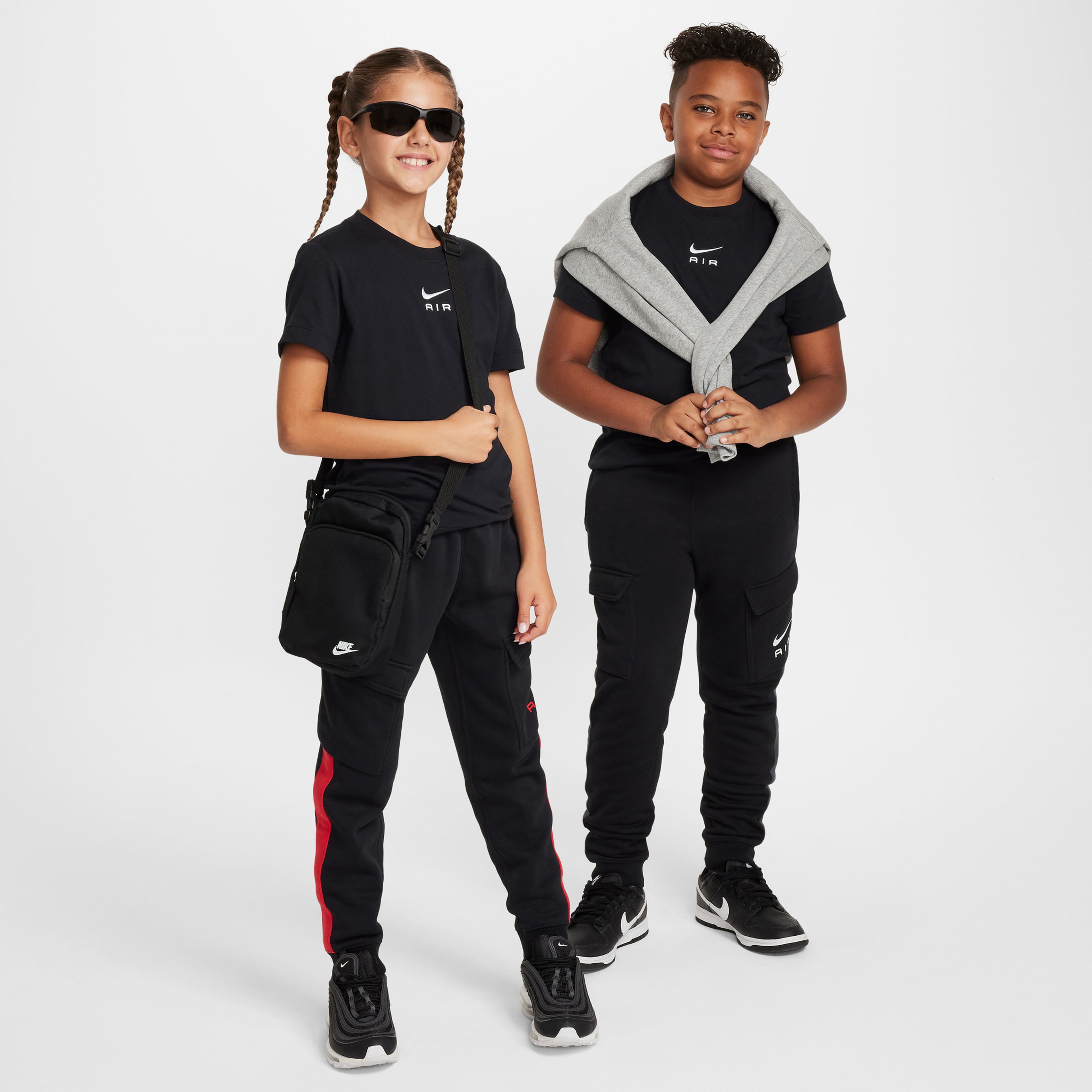 Nike Air Çocuk Siyah T-Shirt