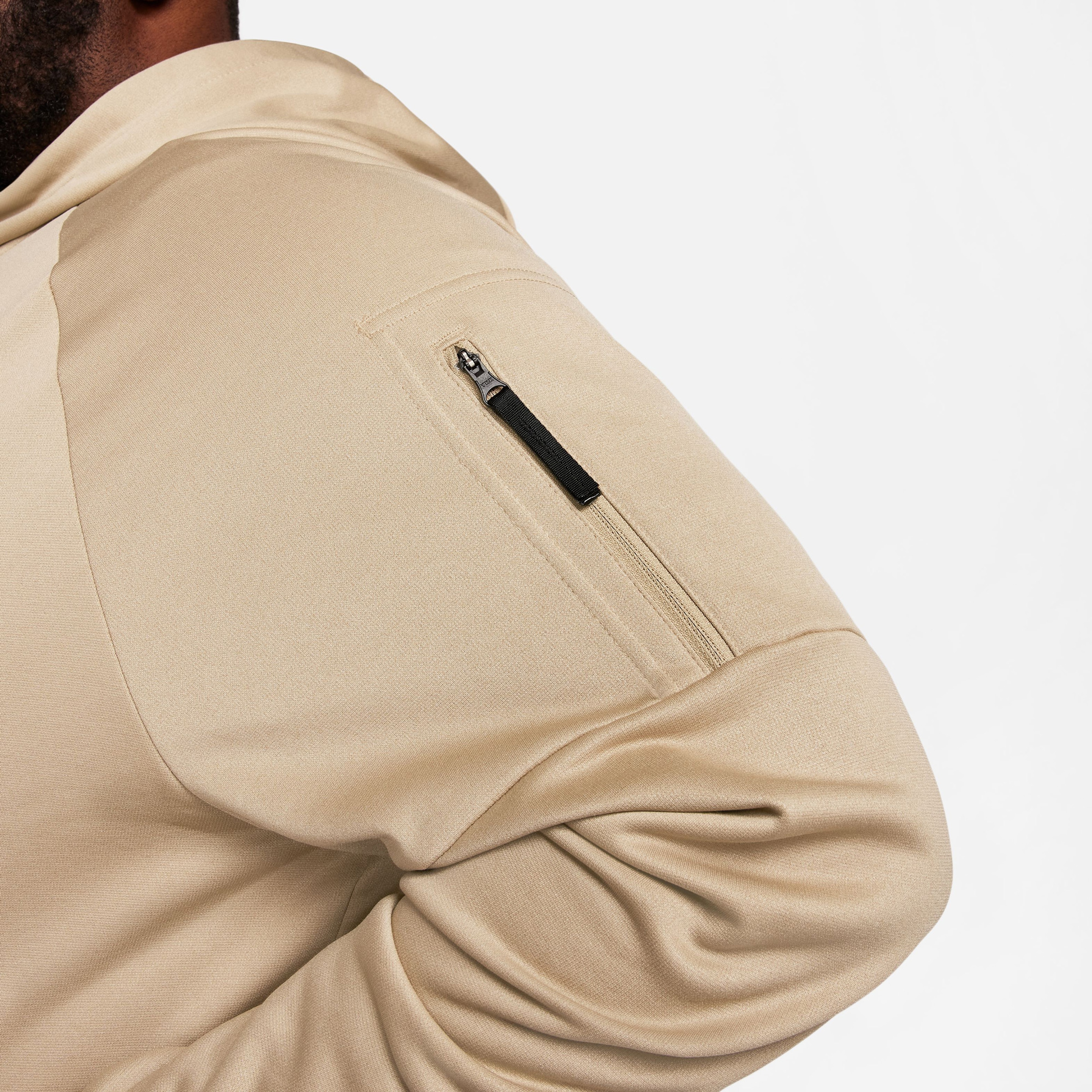 Nike Therma Fit Erkek Krem Günlük Sweatshirt