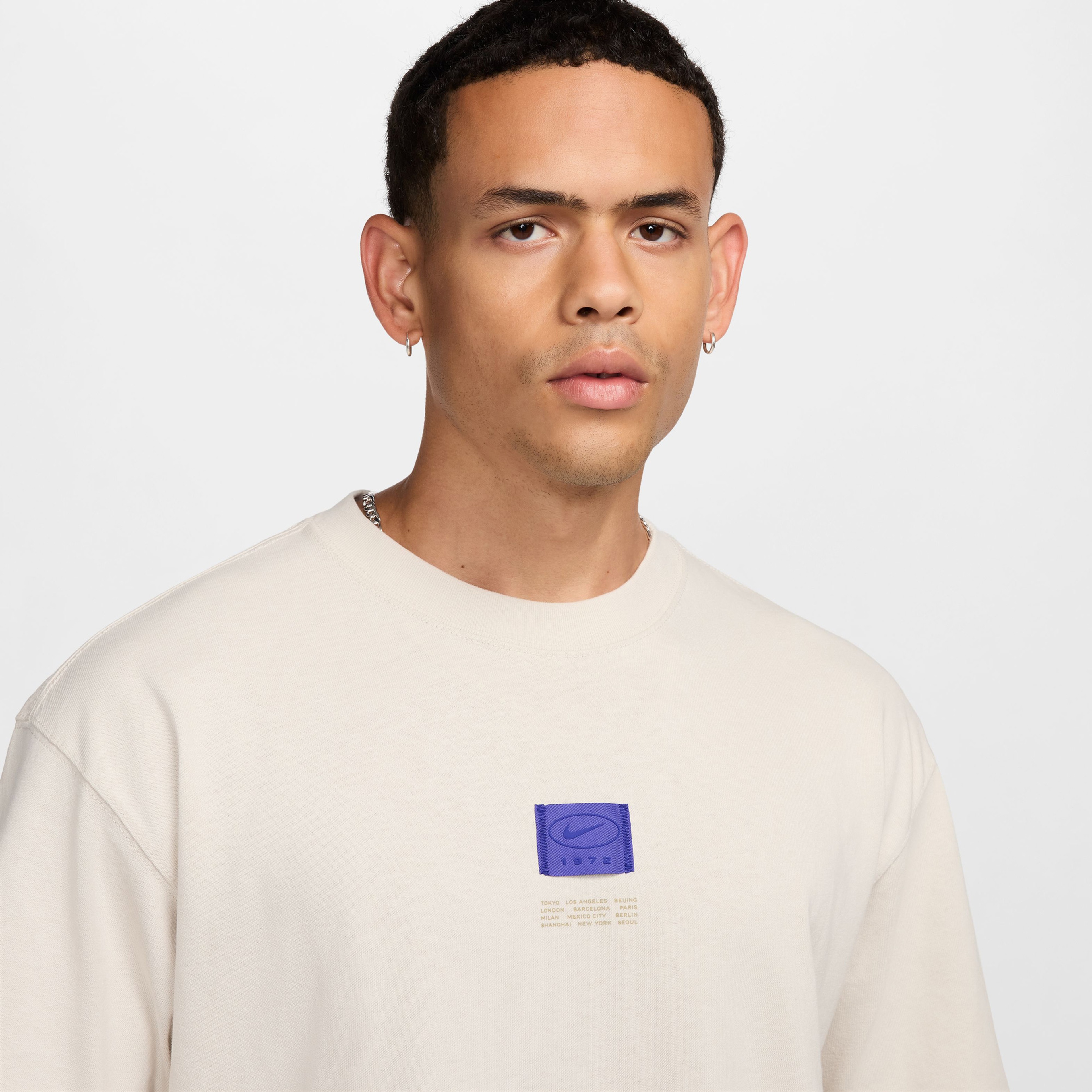 Nike Sportswear M90 Erkek Bej T-Shirt