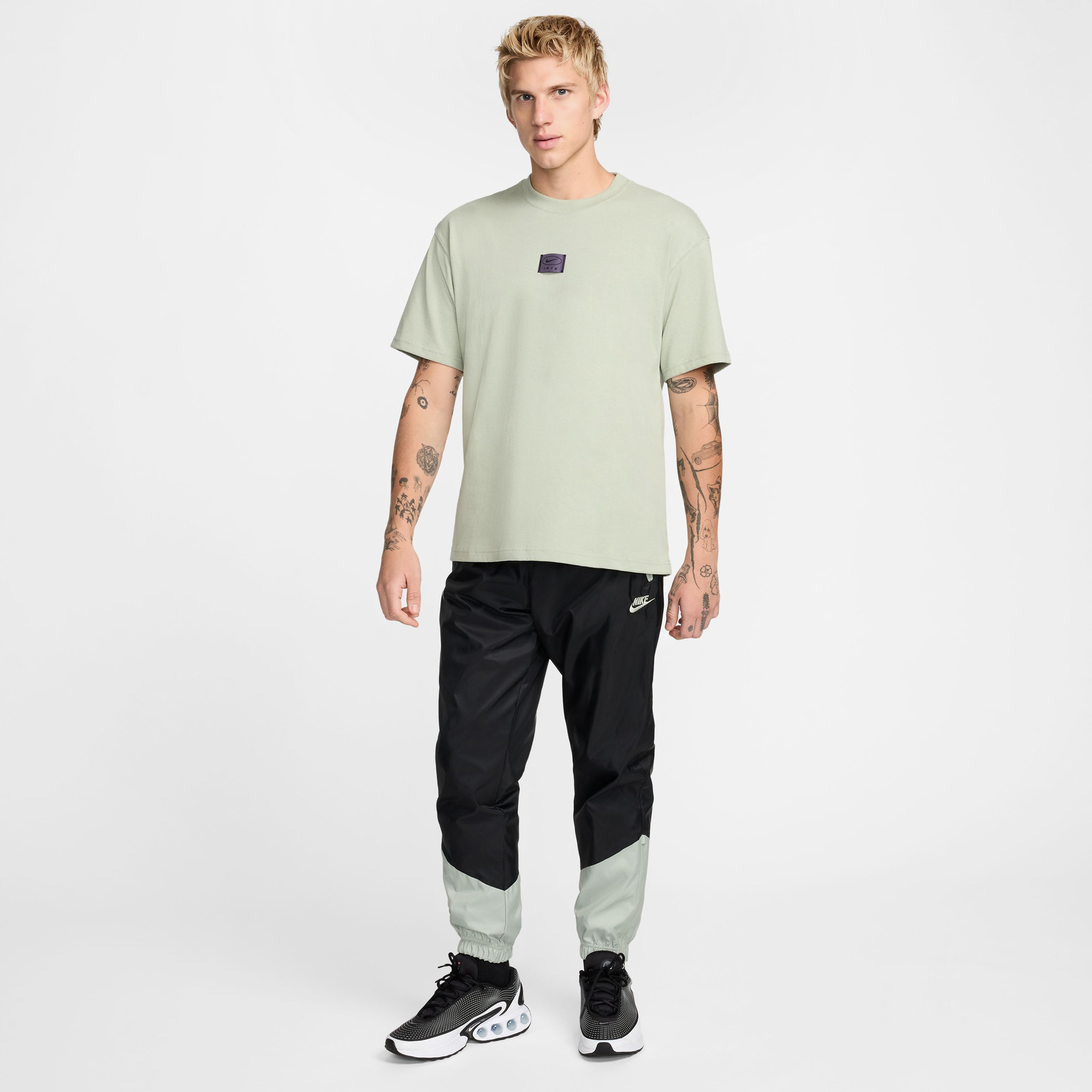 Nike Sportswear M90 Erkek Yeşil T-Shirt