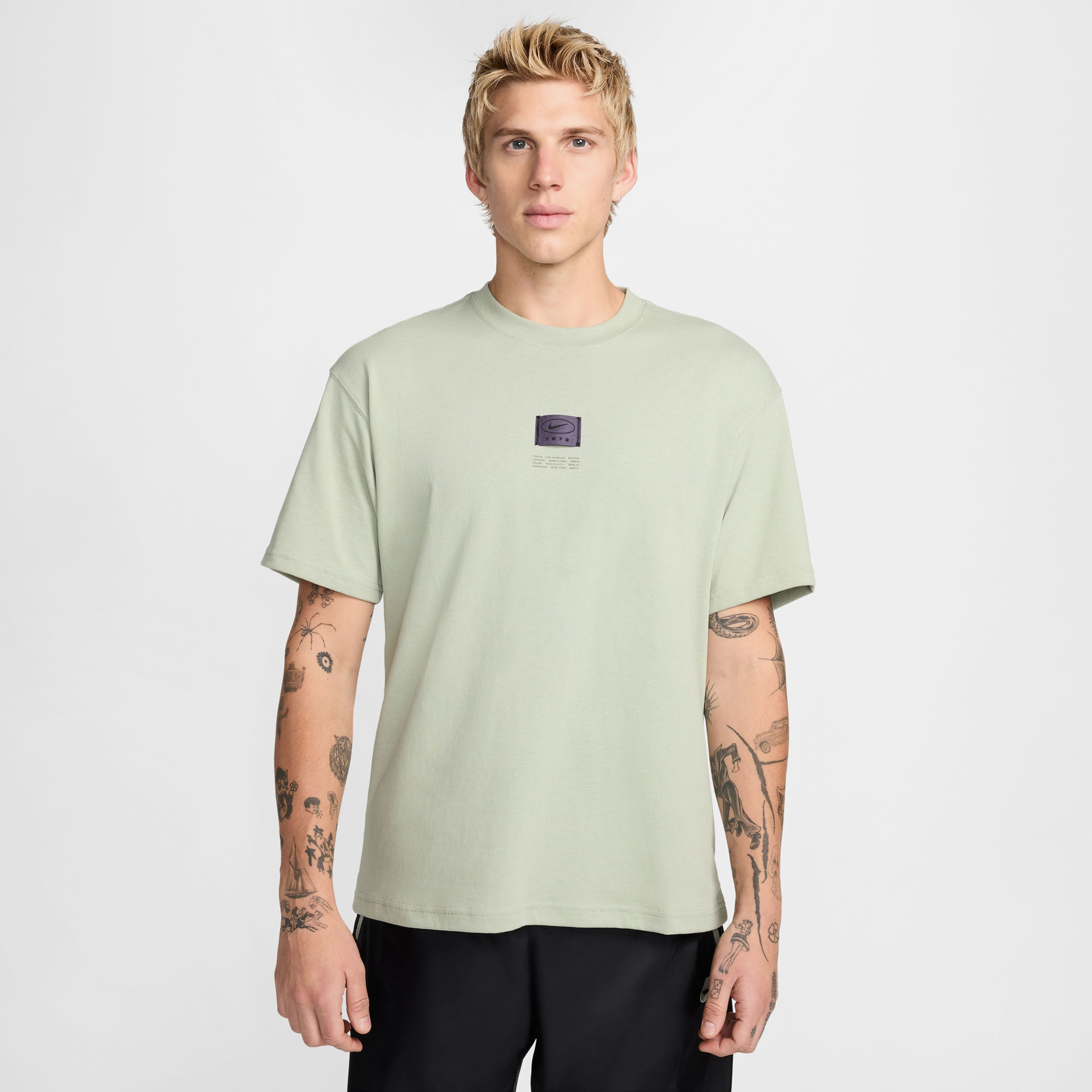 Nike Sportswear M90 Erkek Yeşil T-Shirt