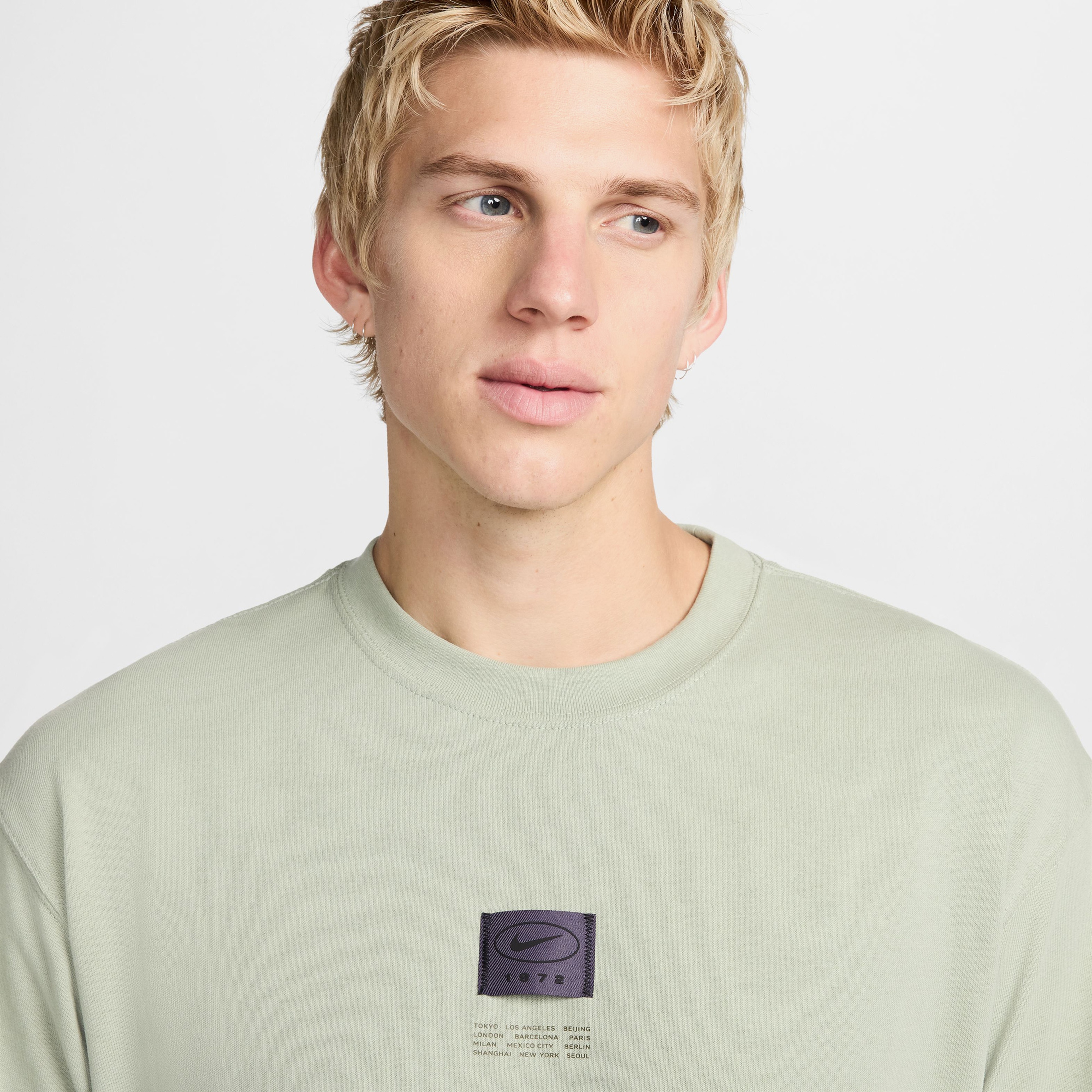 Nike Sportswear M90 Erkek Yeşil T-Shirt