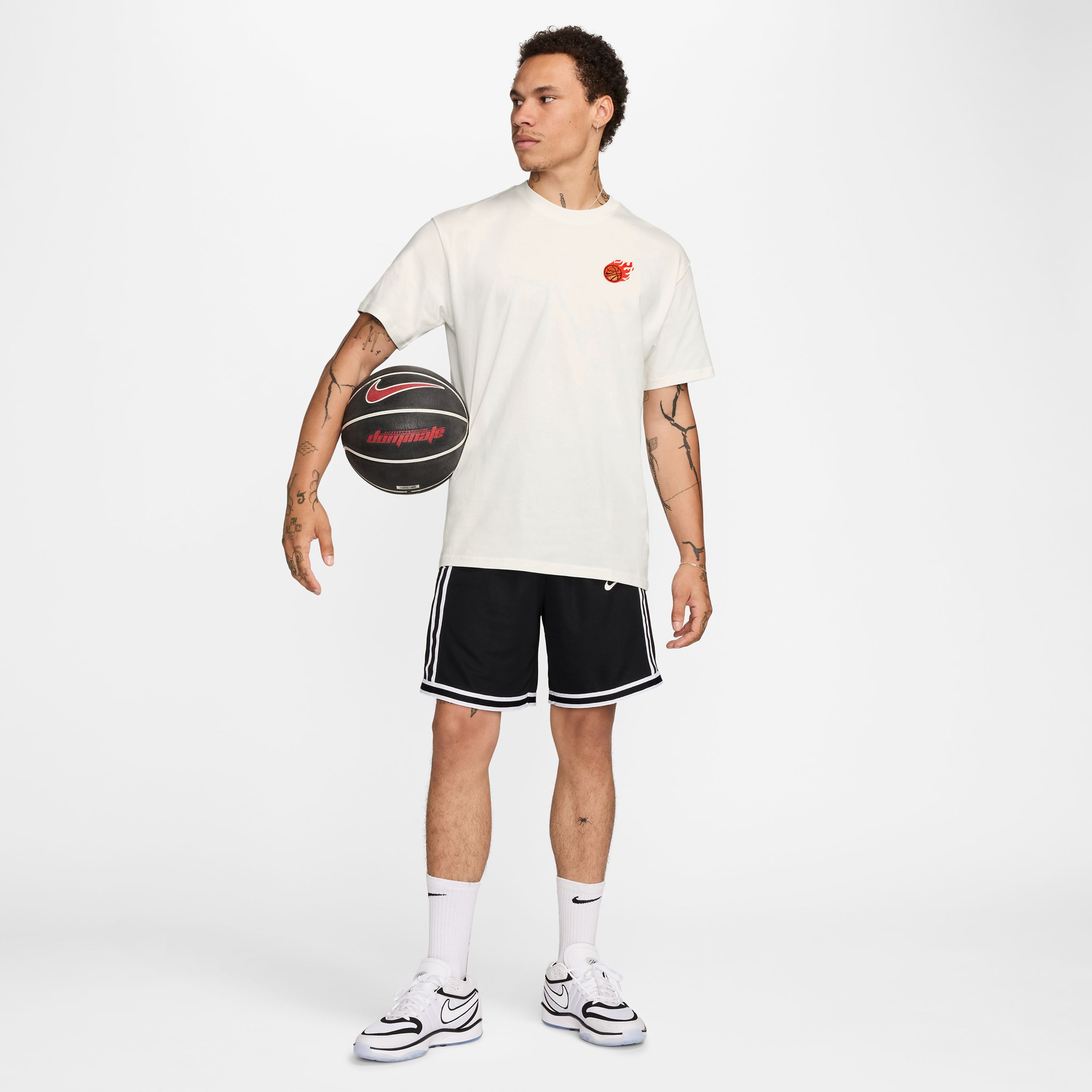 Nike M90 Photo Erkek Krem Rengi T-Shirt