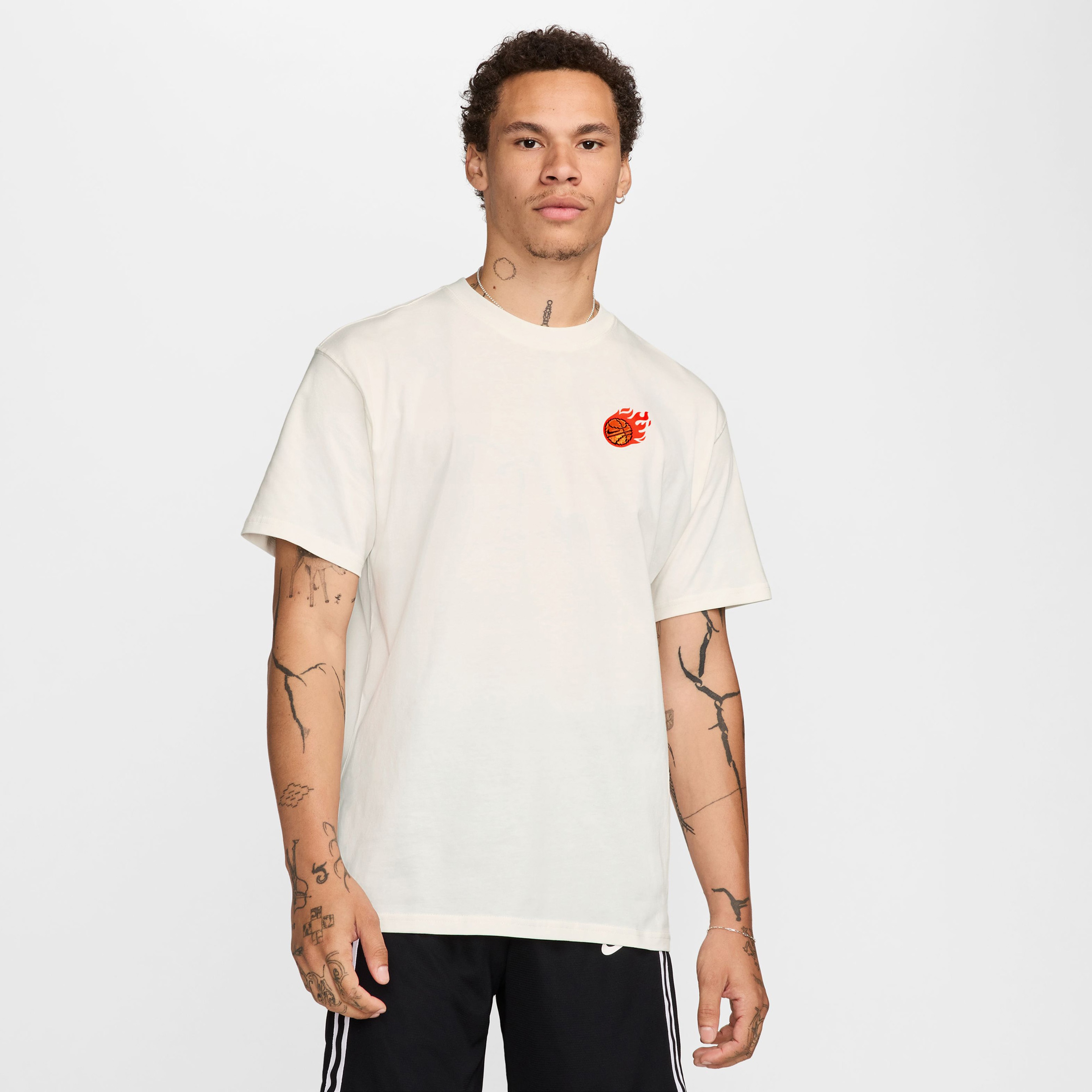 Nike M90 Photo Erkek Krem Rengi T-Shirt