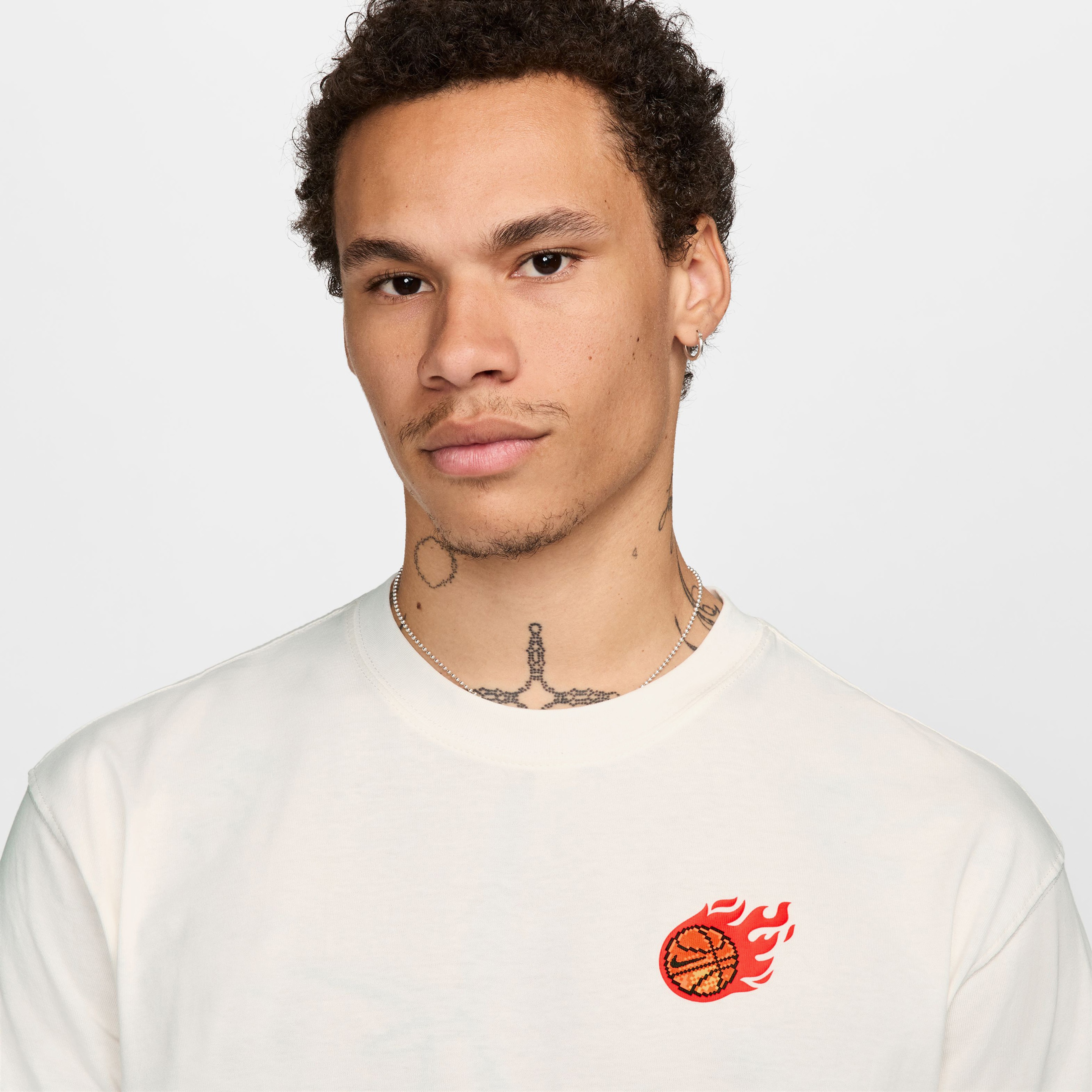 Nike M90 Photo Erkek Krem Rengi T-Shirt
