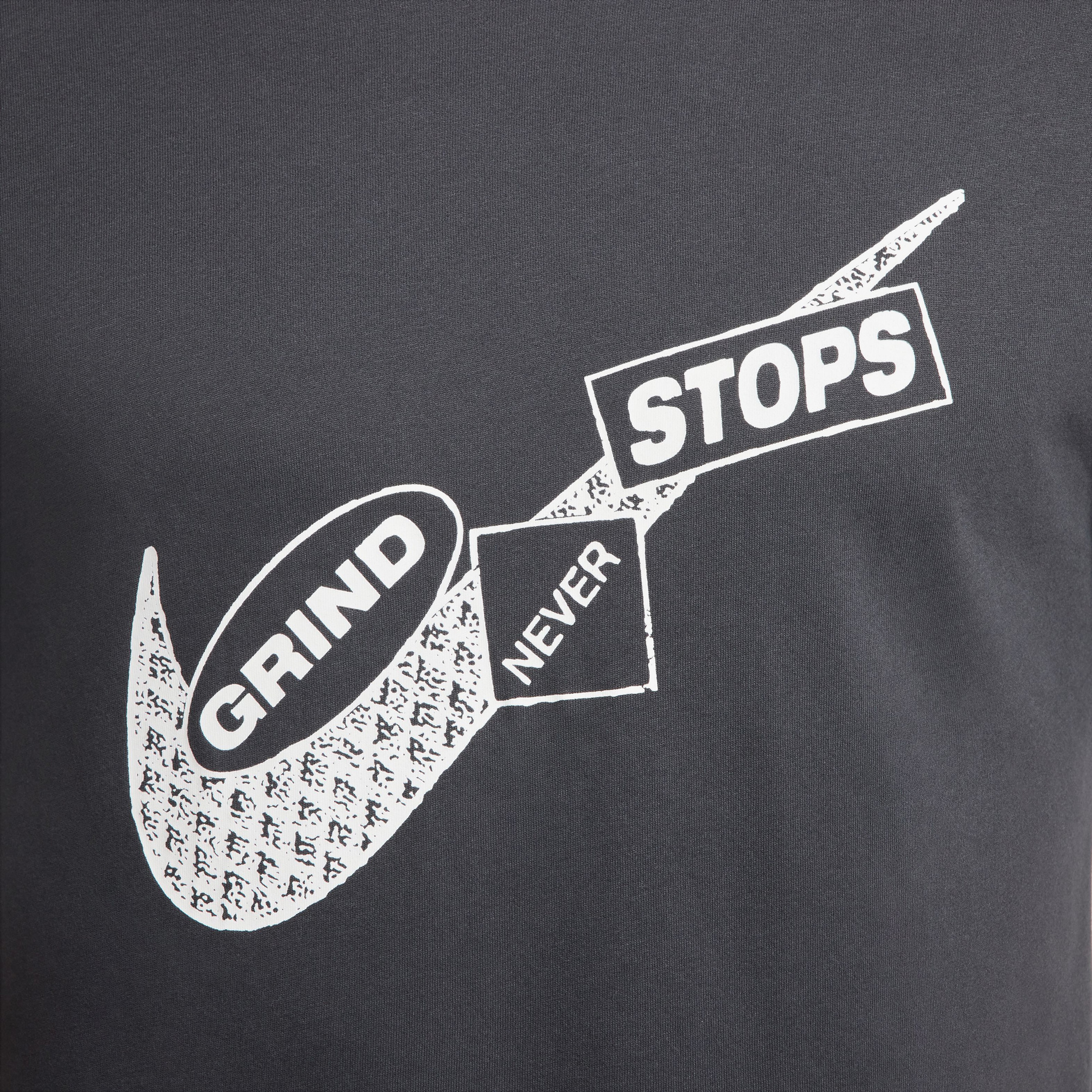 Nike Dri-Fit Gym Erkek Antrasit T-Shirt