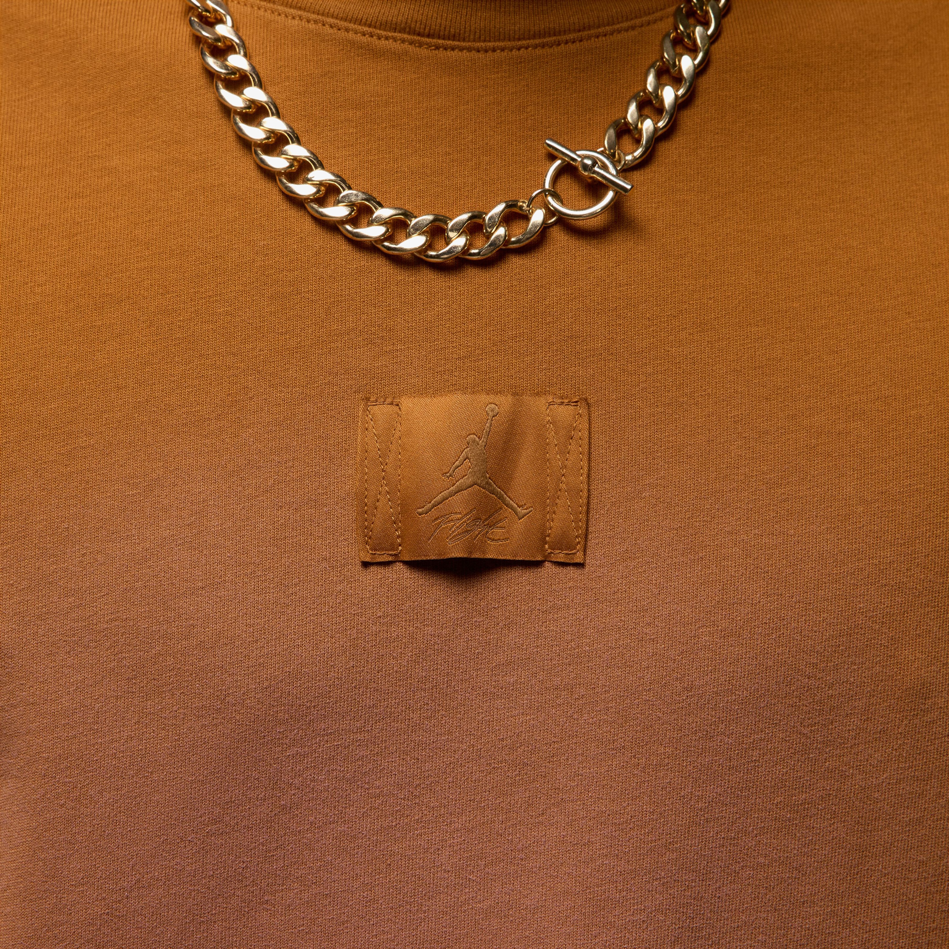 Jordan Flight Essentials Wash Erkek Kahverengi T-Shirt