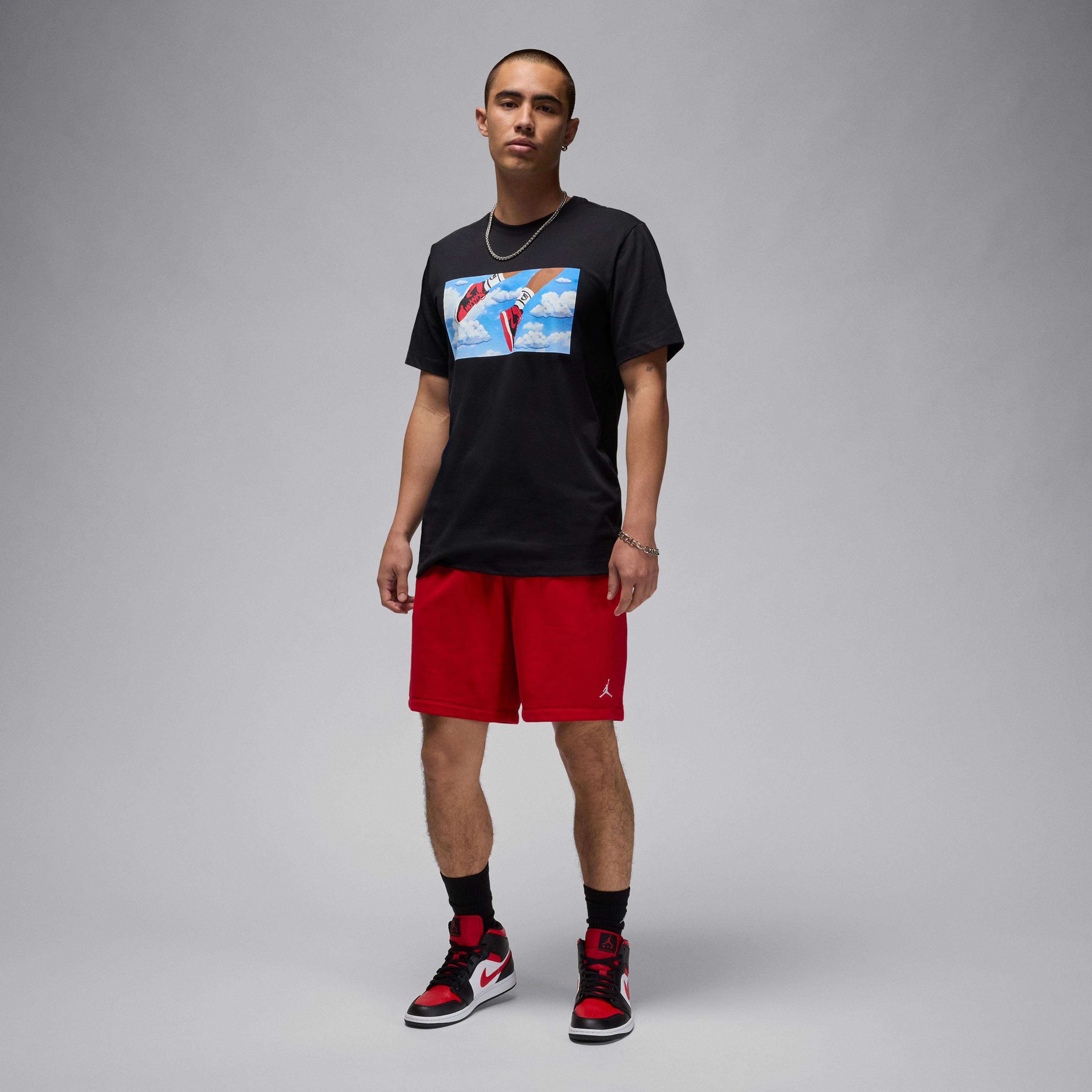 Jordan Flight Essentials Erkek Siyah T-Shirt