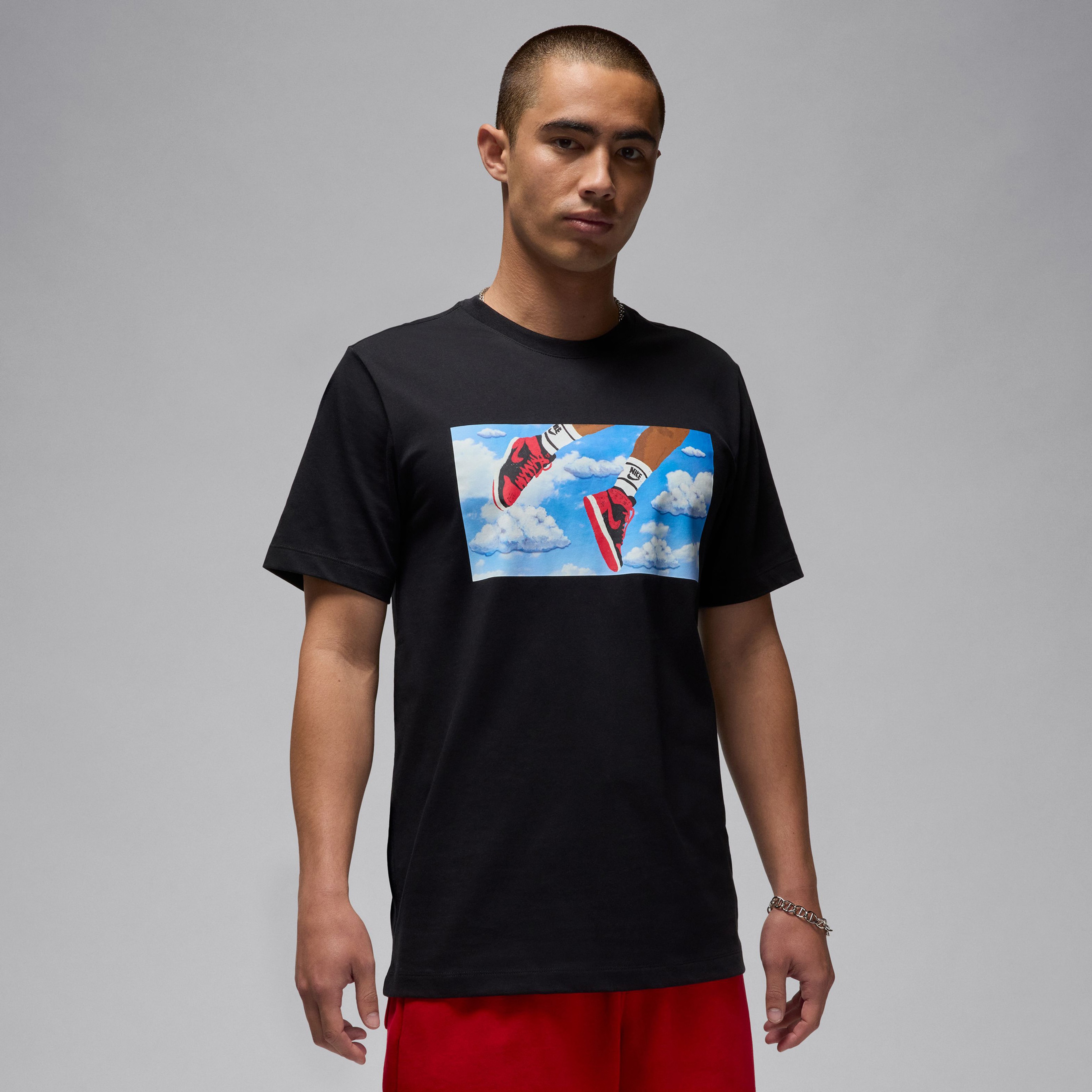 Jordan Flight Essentials Erkek Siyah T-Shirt