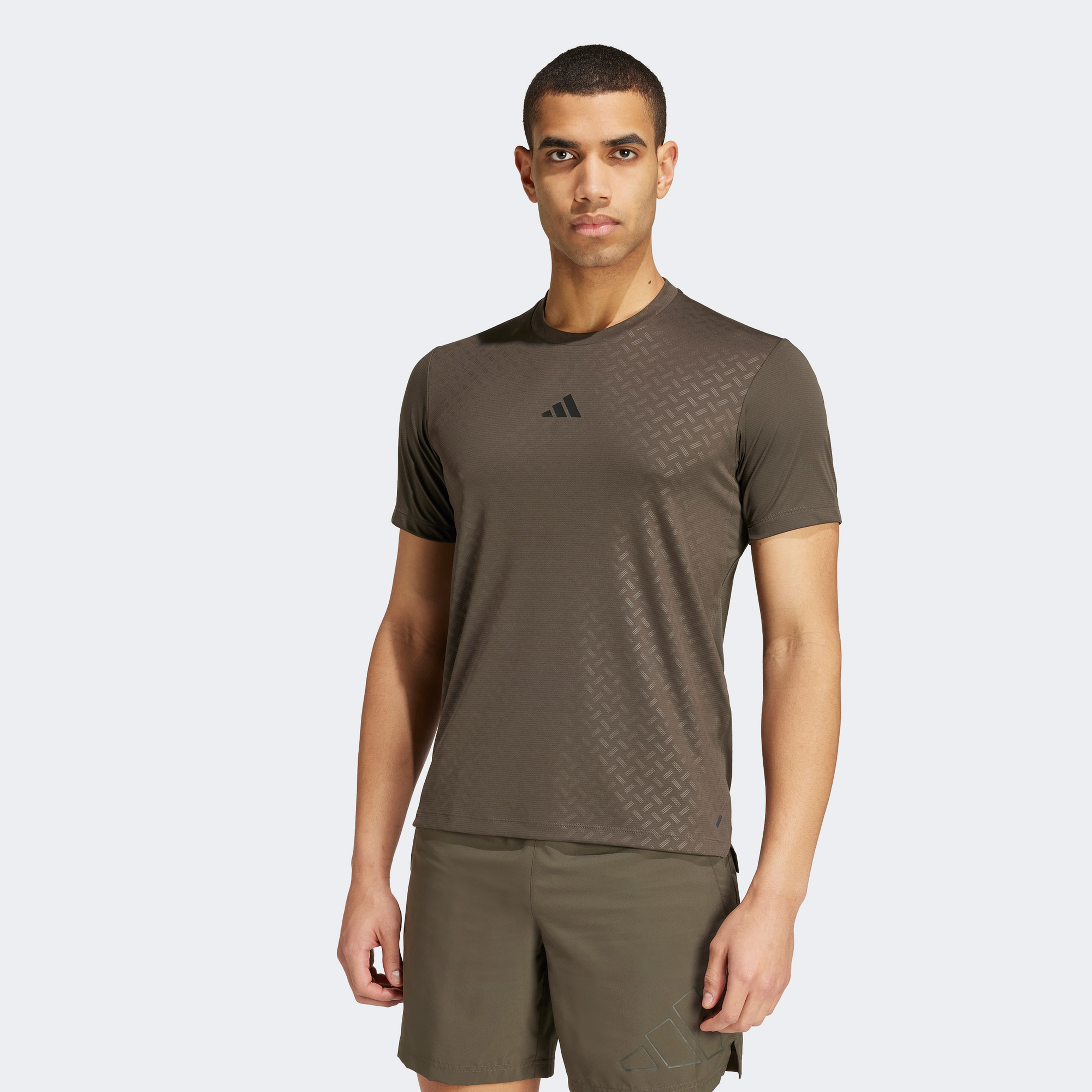 adidas Power Workout Erkek Yeşil T-Shirt