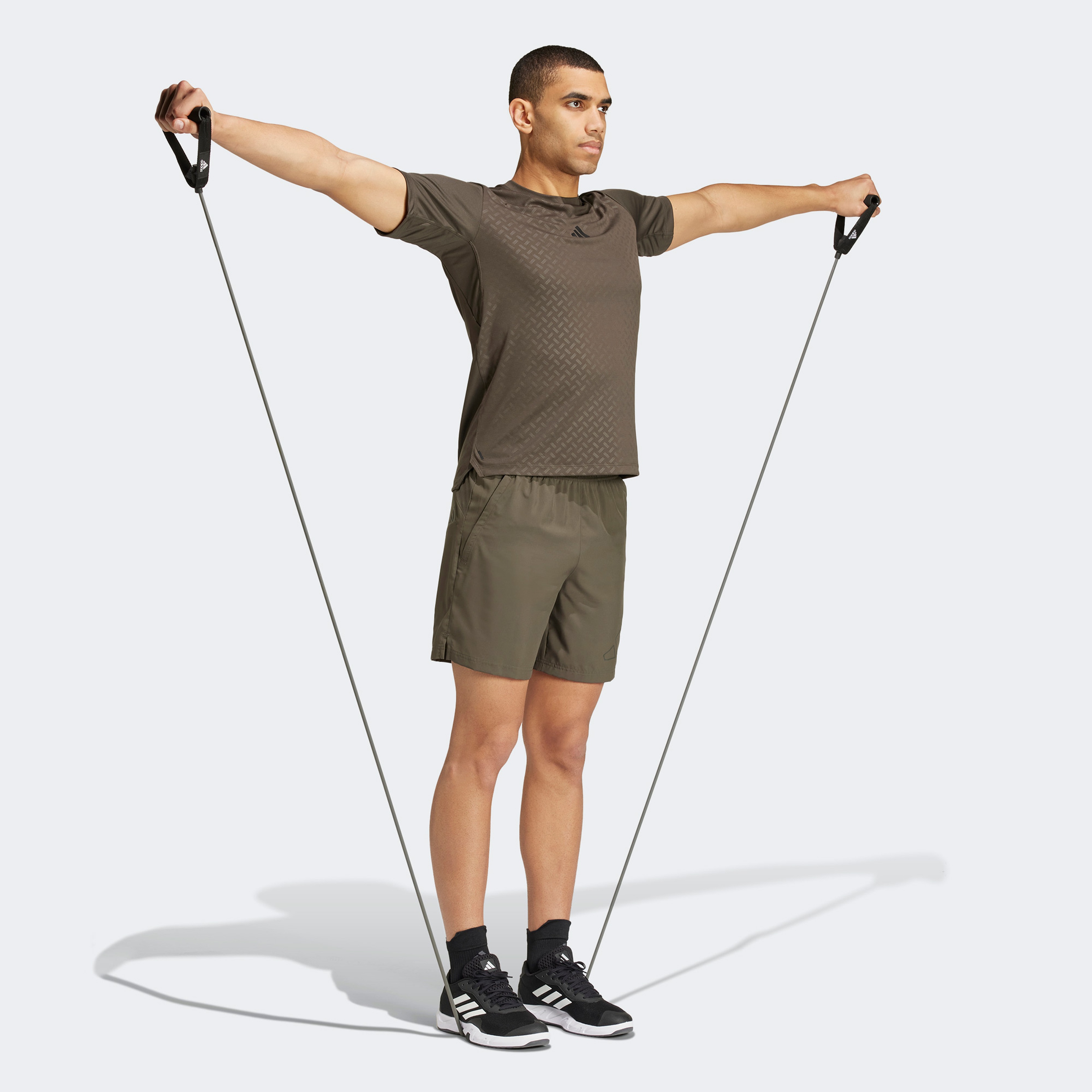 adidas Power Workout Erkek Yeşil T-Shirt