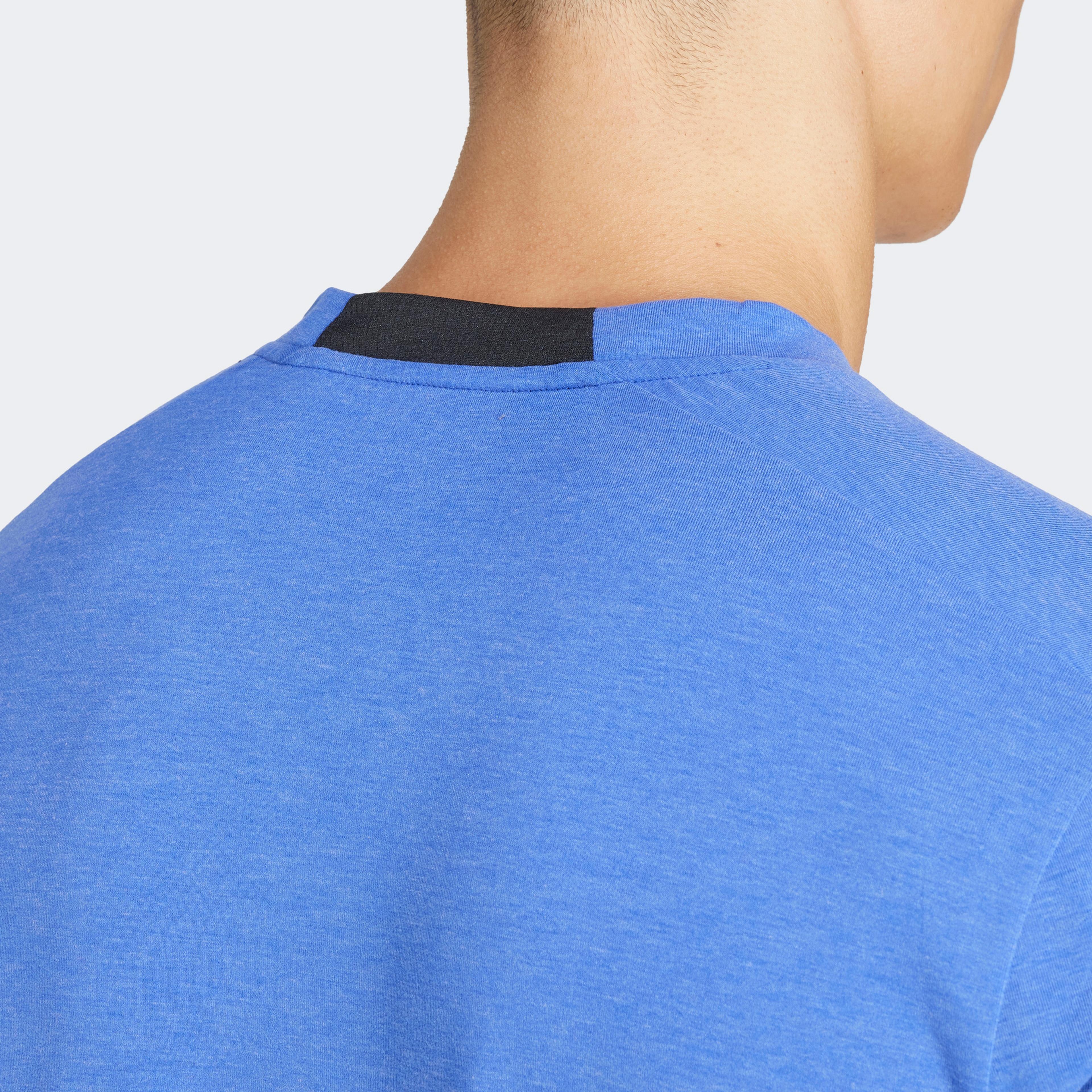 adidas Designed for Training Erkek Mavi T-Shirt