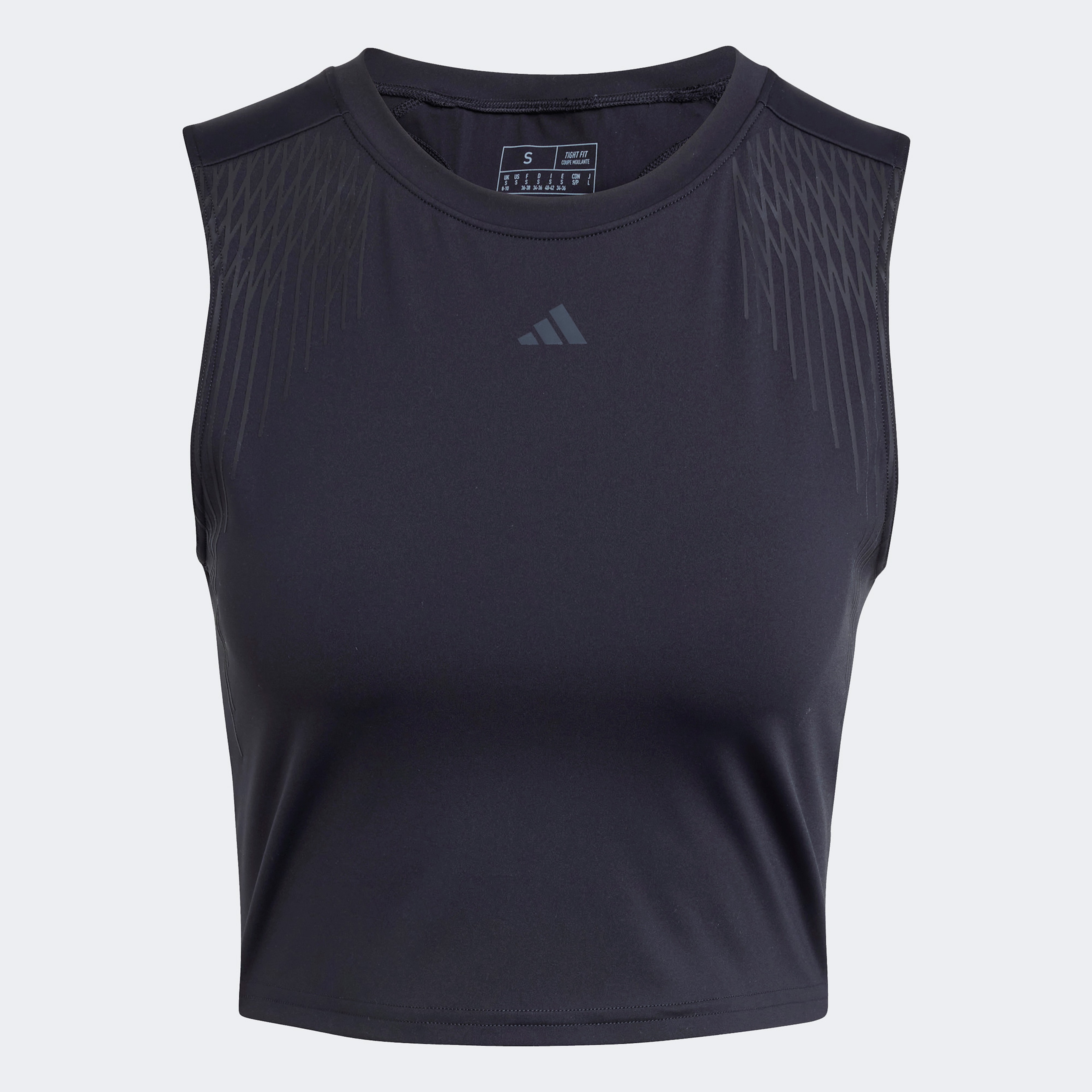 adidas Pro Series Kadın Siyah Kolsuz T-Shirt