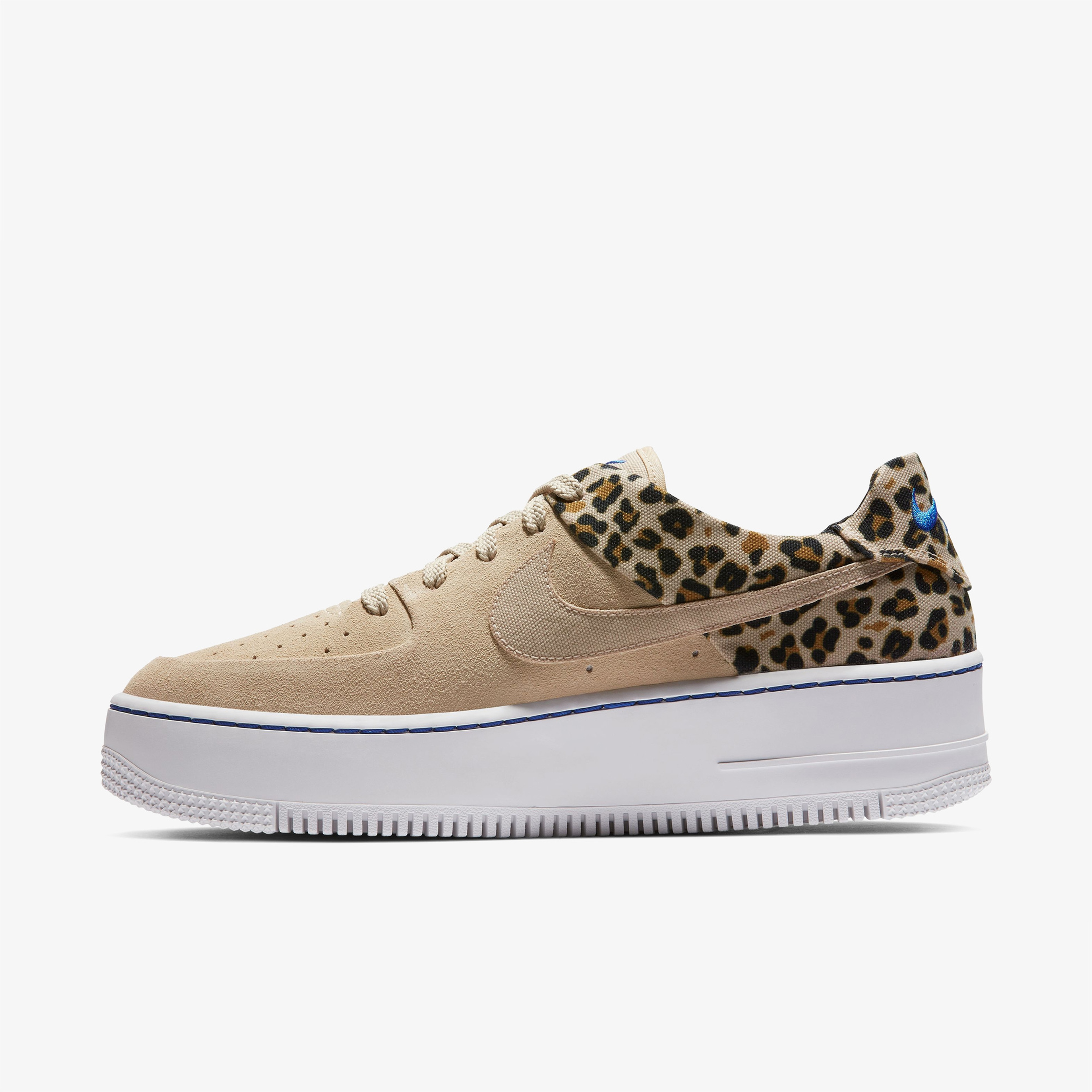 Nike Air Force 1 Sage Low Premium Animal Kadın Kahverengi Spor Ayakkabı