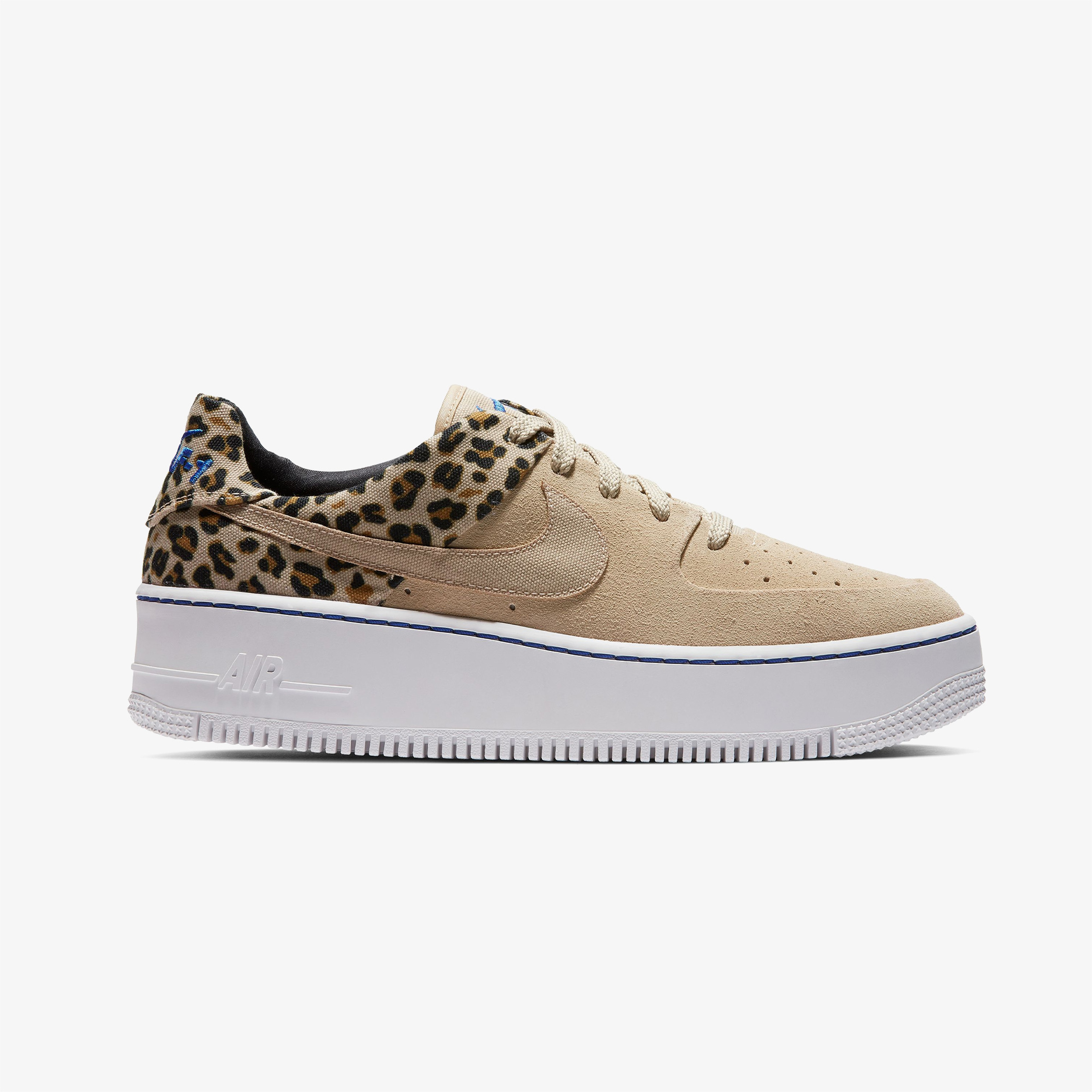 Nike Air Force 1 Sage Low Premium Animal Kadın Kahverengi Spor Ayakkabı