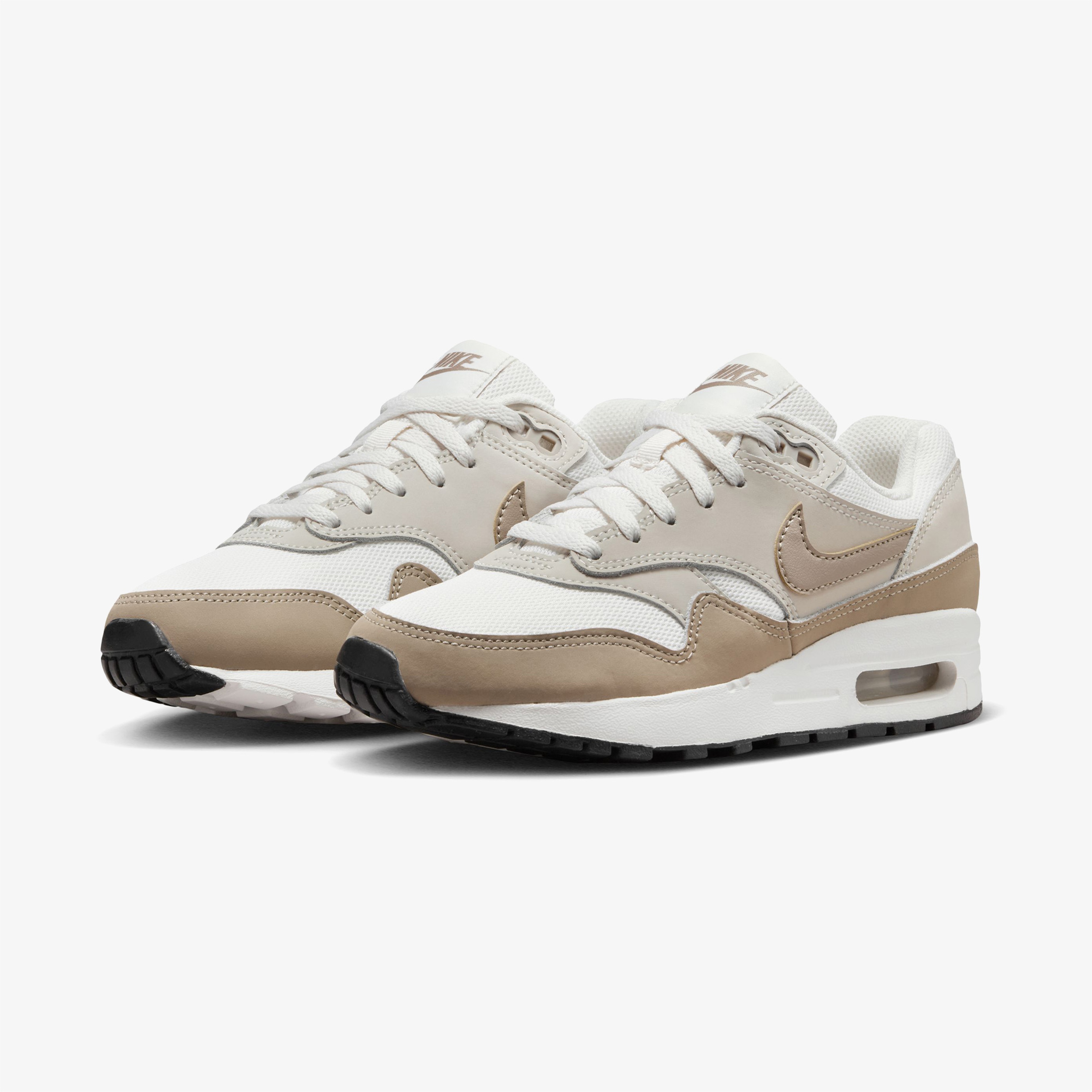 Nike Air Max 1 Genç Siyah Spor Ayakkabı