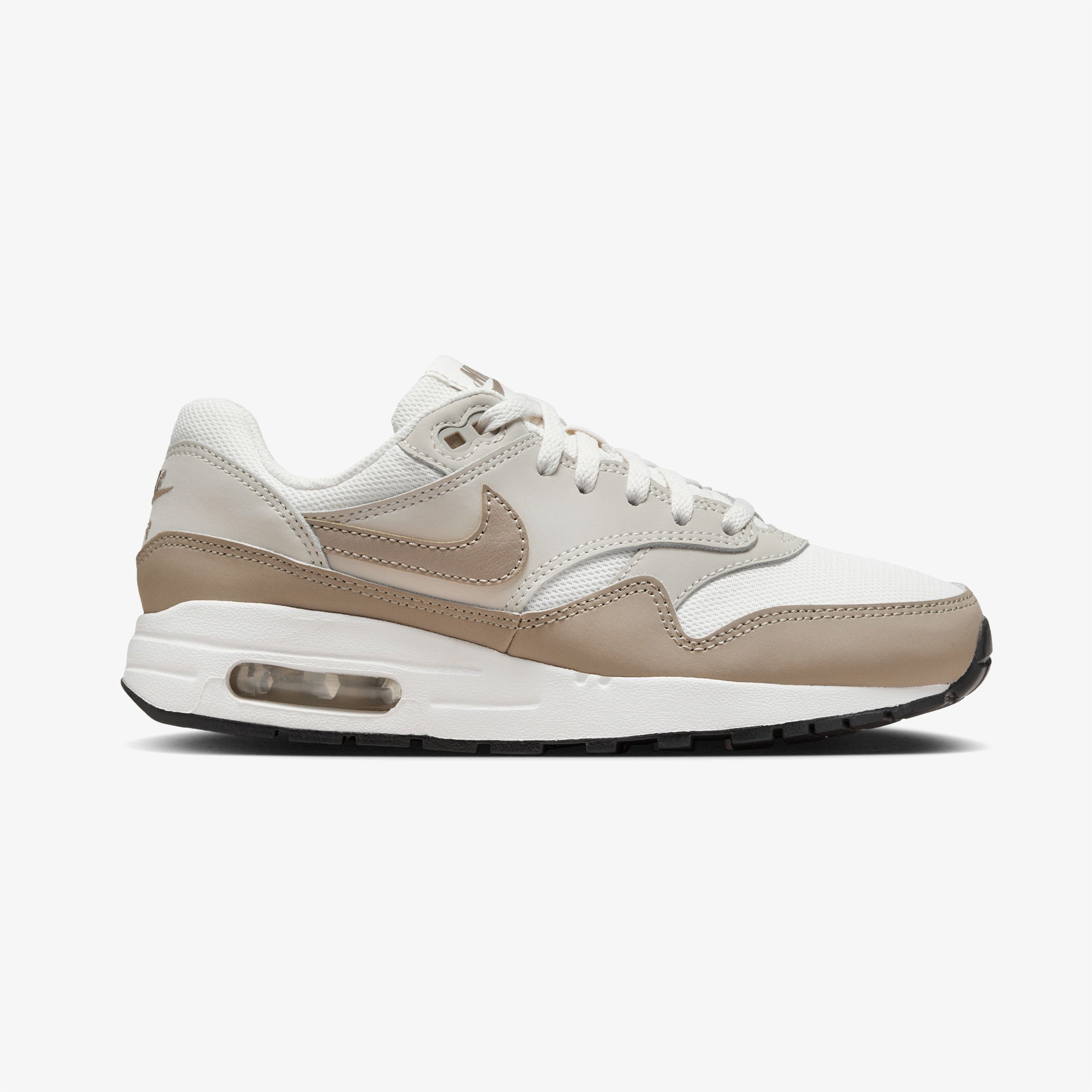 Nike Air Max 1 Genç Siyah Spor Ayakkabı