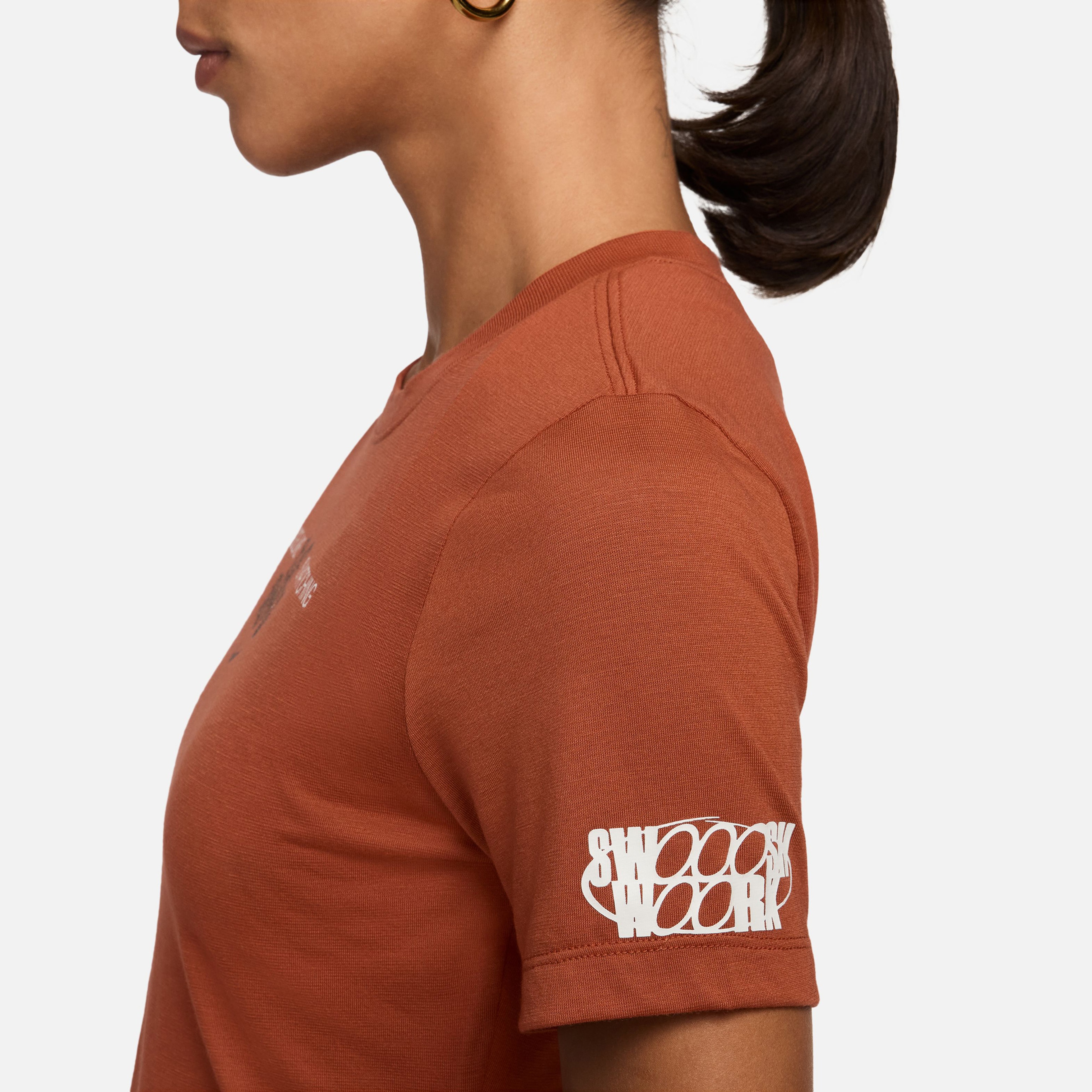 Nike Sportswear Dance Kadın Turuncu T-Shirt