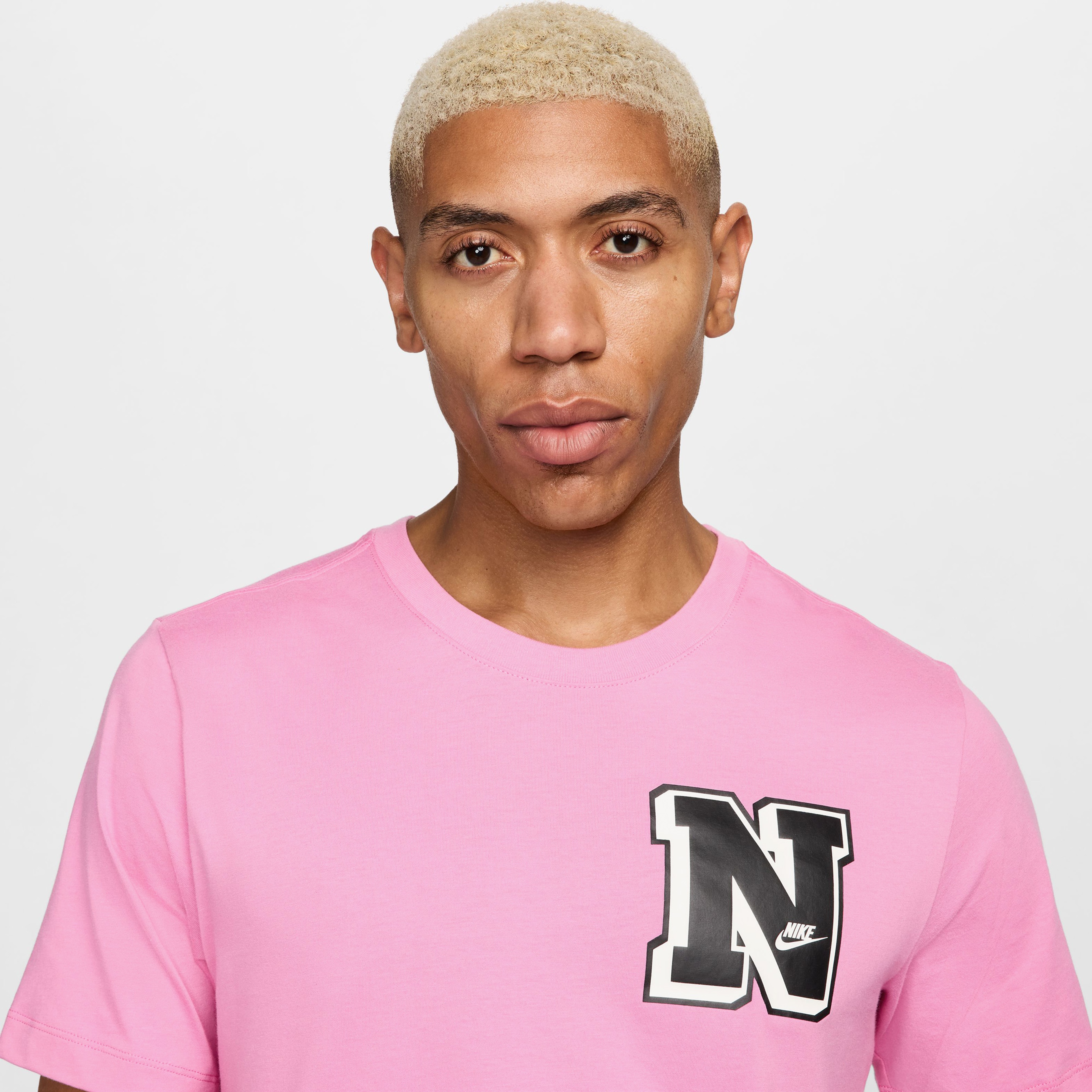Nike Sportswear Club Erkek Pembe T-Shirt