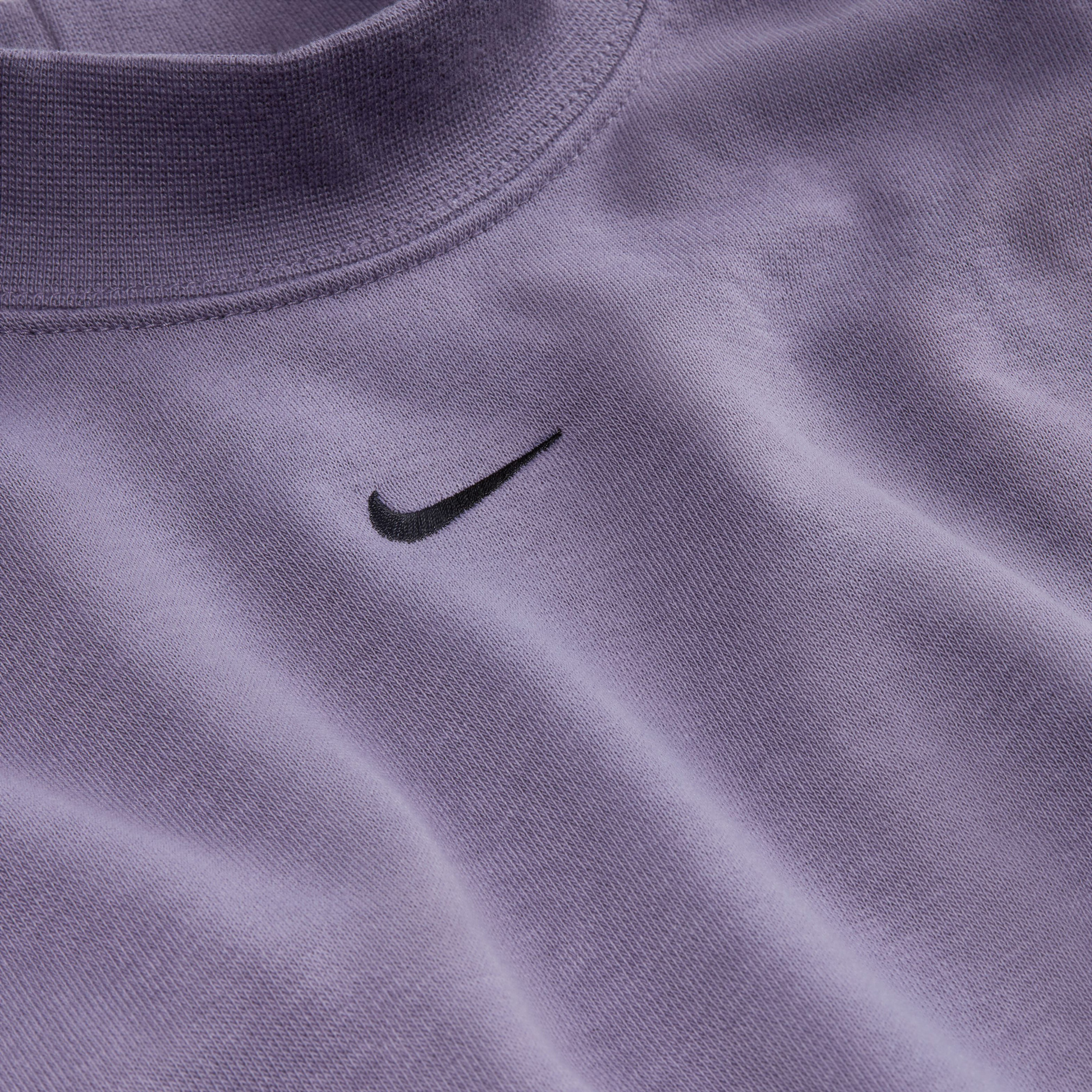 Nike Sportswear Chill Terry Kadın Mor Uzun Kollu T-Shirt