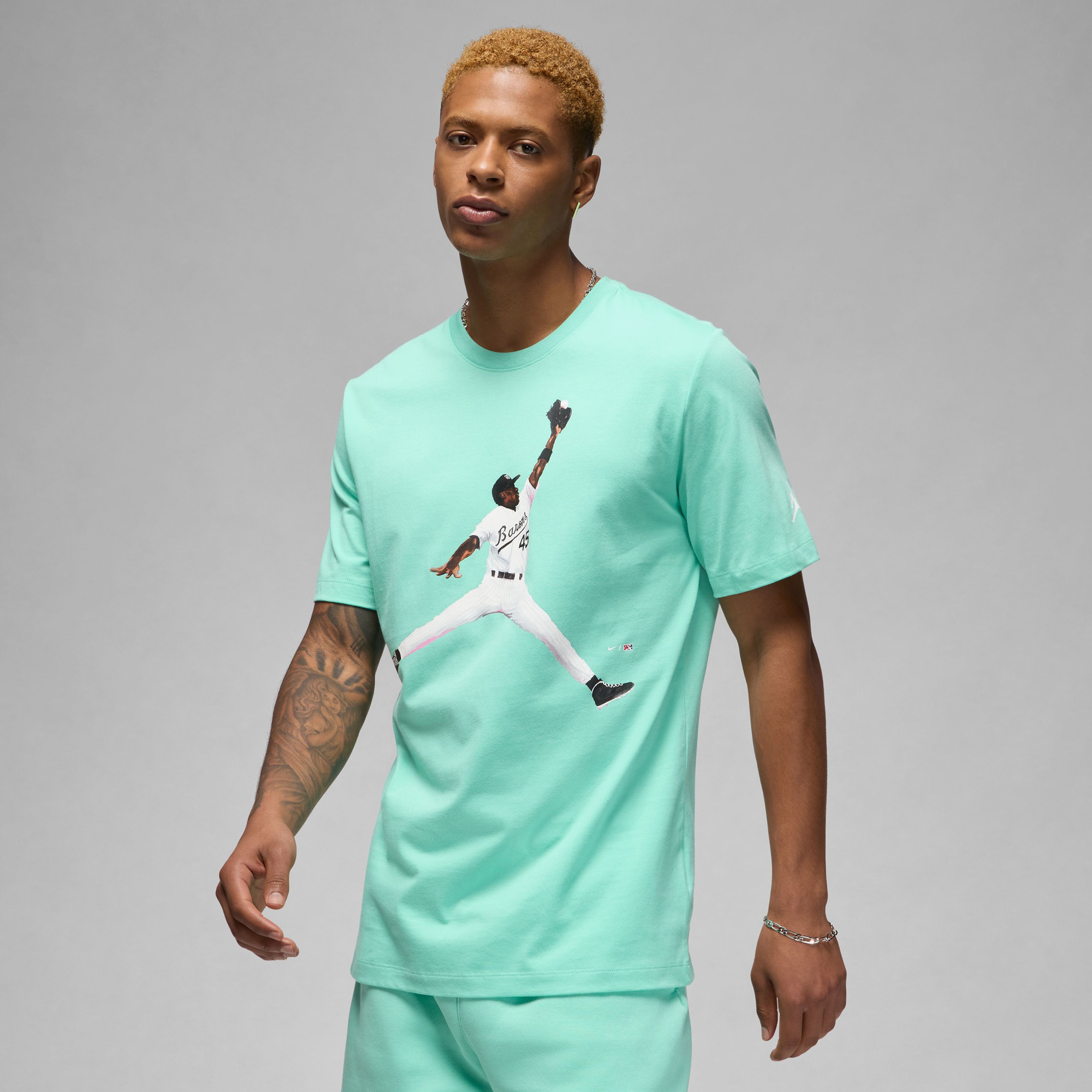 Jordan Flight MVP Erkek Yeşil T-Shirt