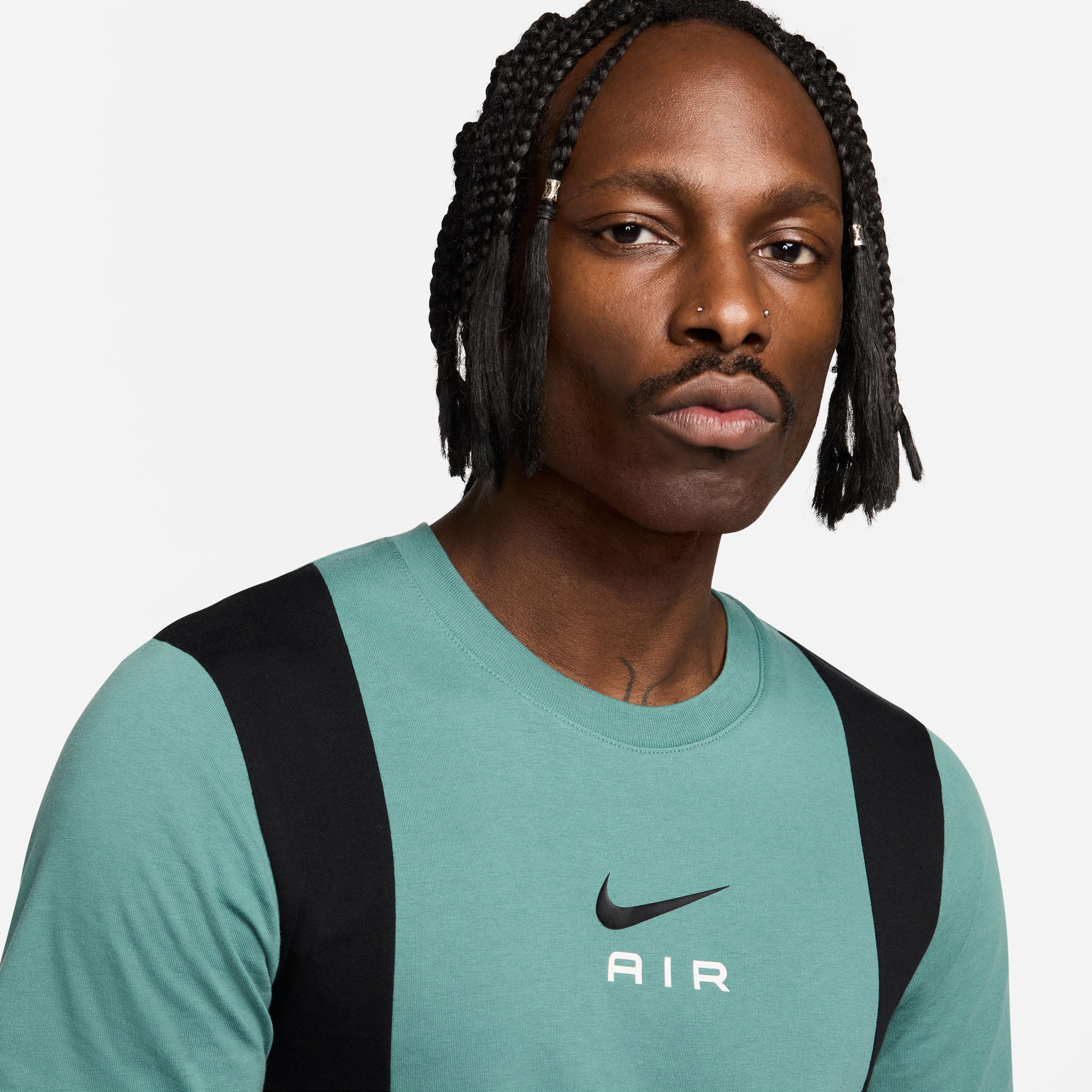 Nike Sportswear Swoosh Air Erkek Yeşil T-Shirt