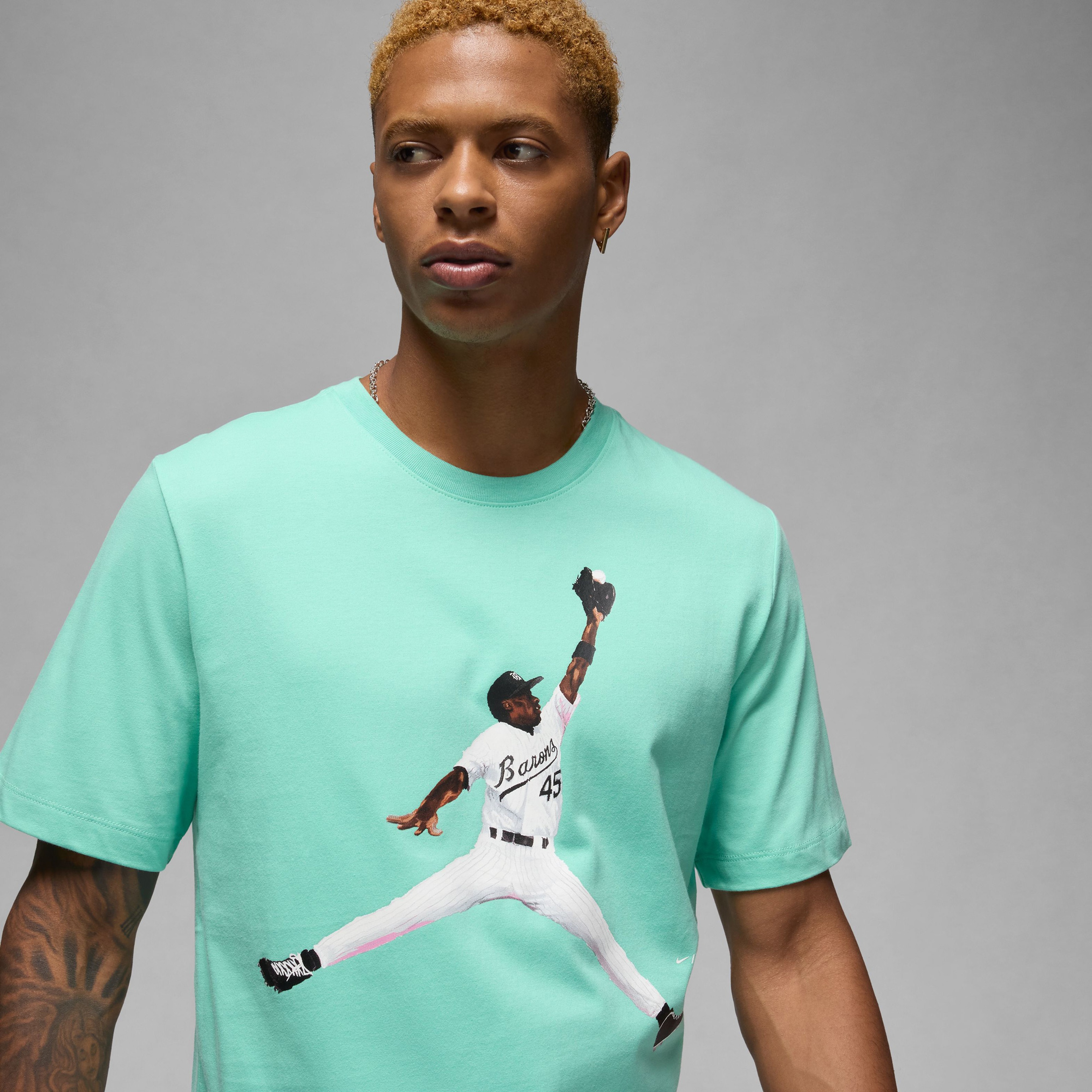 Jordan Flight MVP Erkek Yeşil T-Shirt