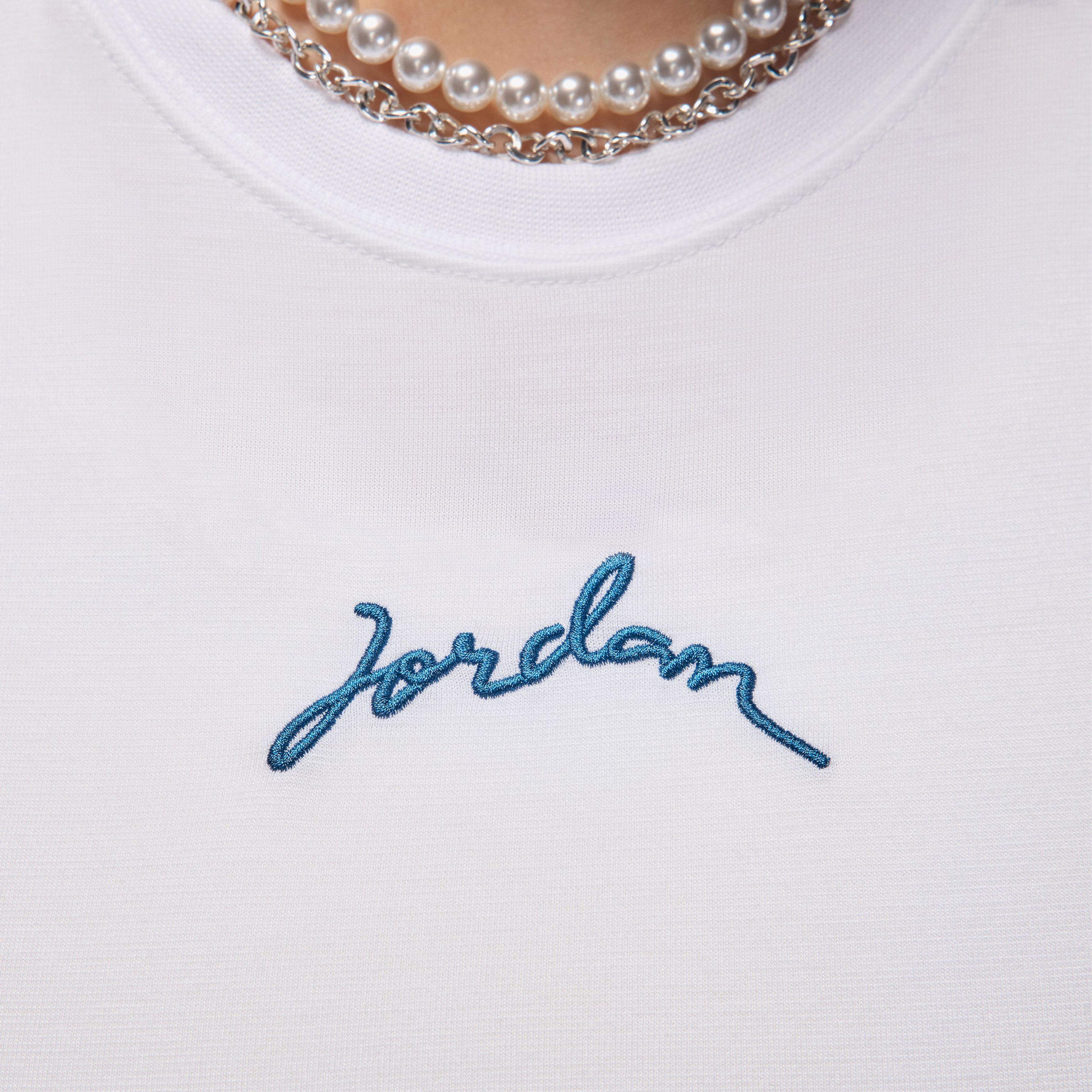 Jordan Kadın Beyaz T-Shirt
