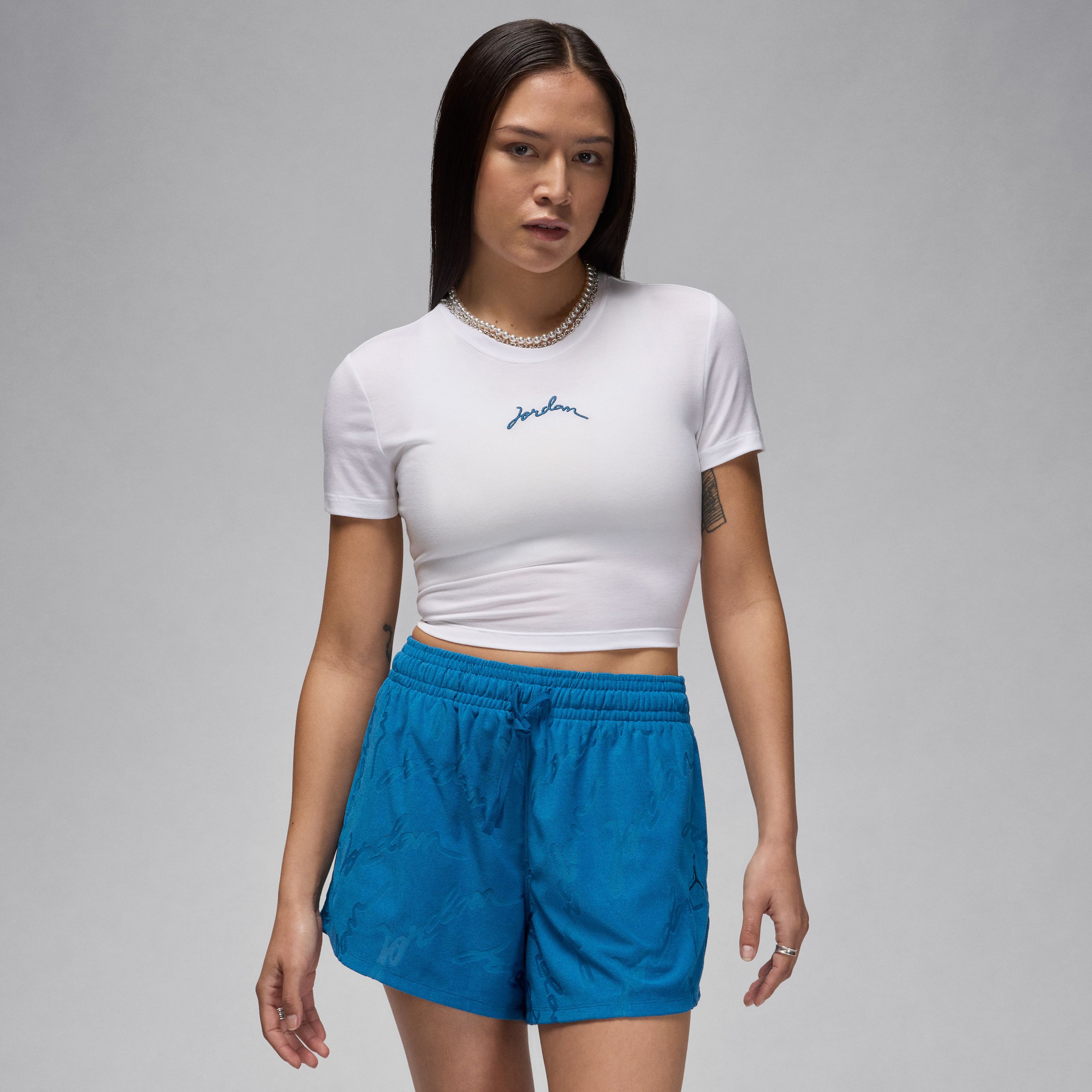Jordan Kadın Beyaz T-Shirt