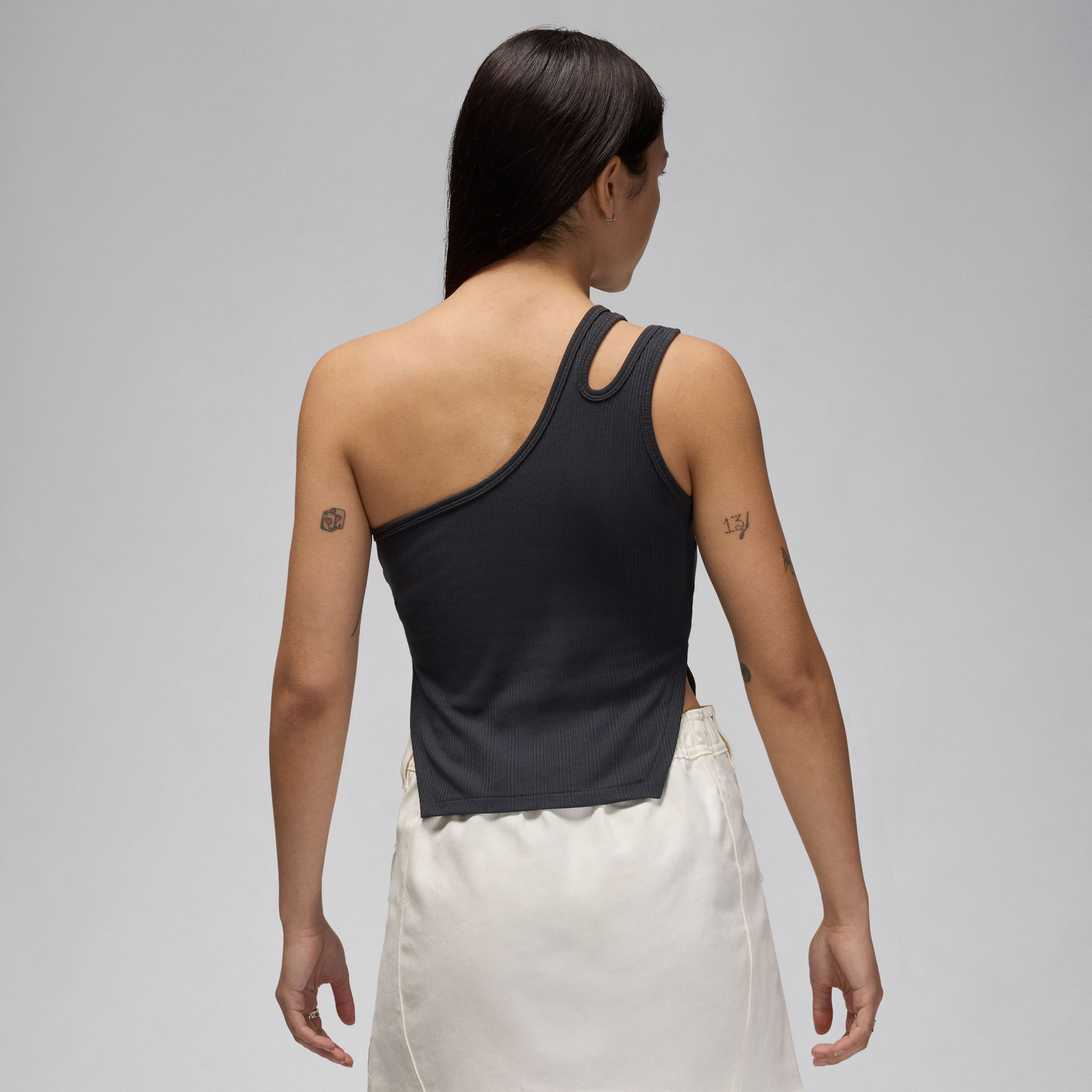 Jordan Kadın Siyah Kolsuz T-Shirt