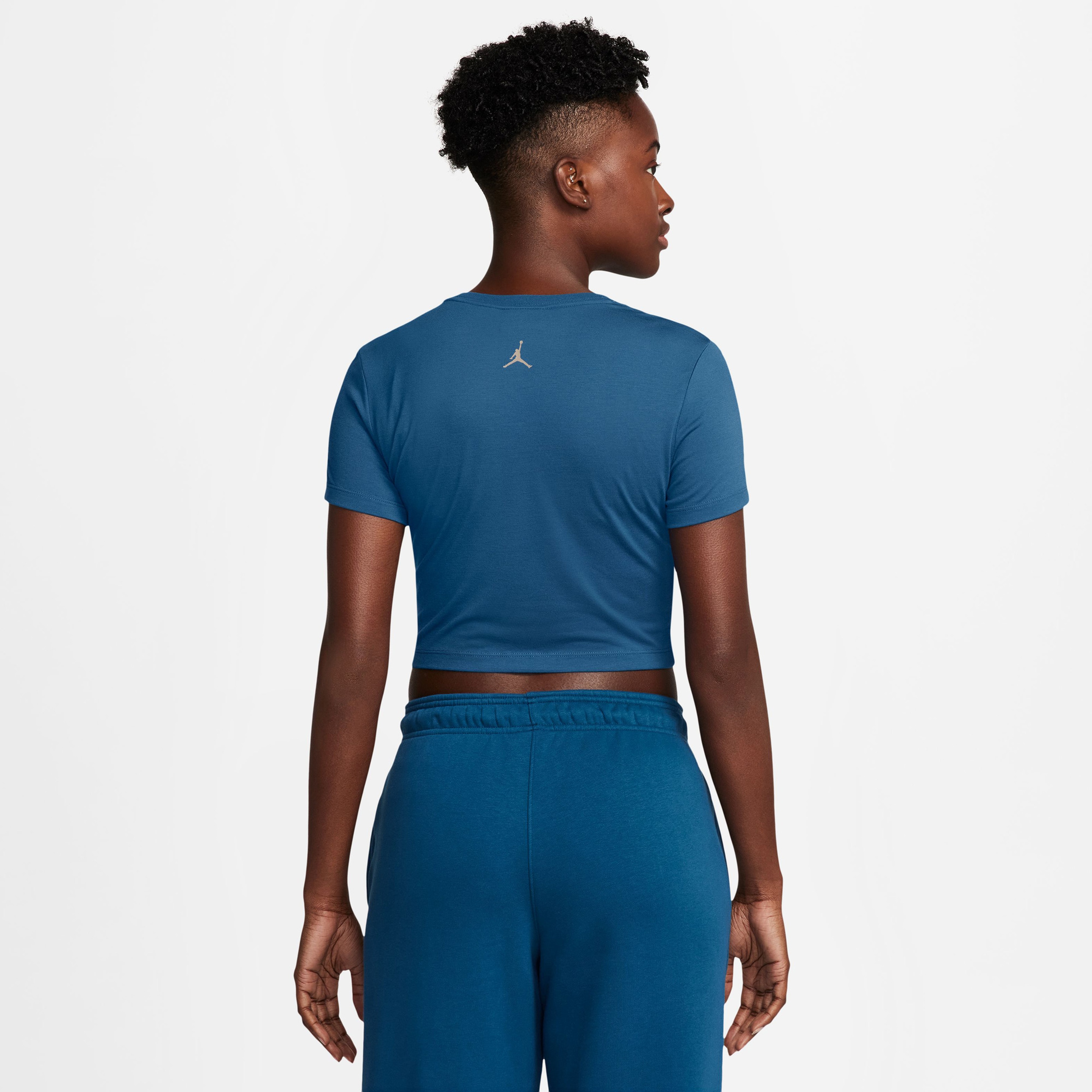 Jordan Kadın Mavi Kısa Kollu T-Shirt
