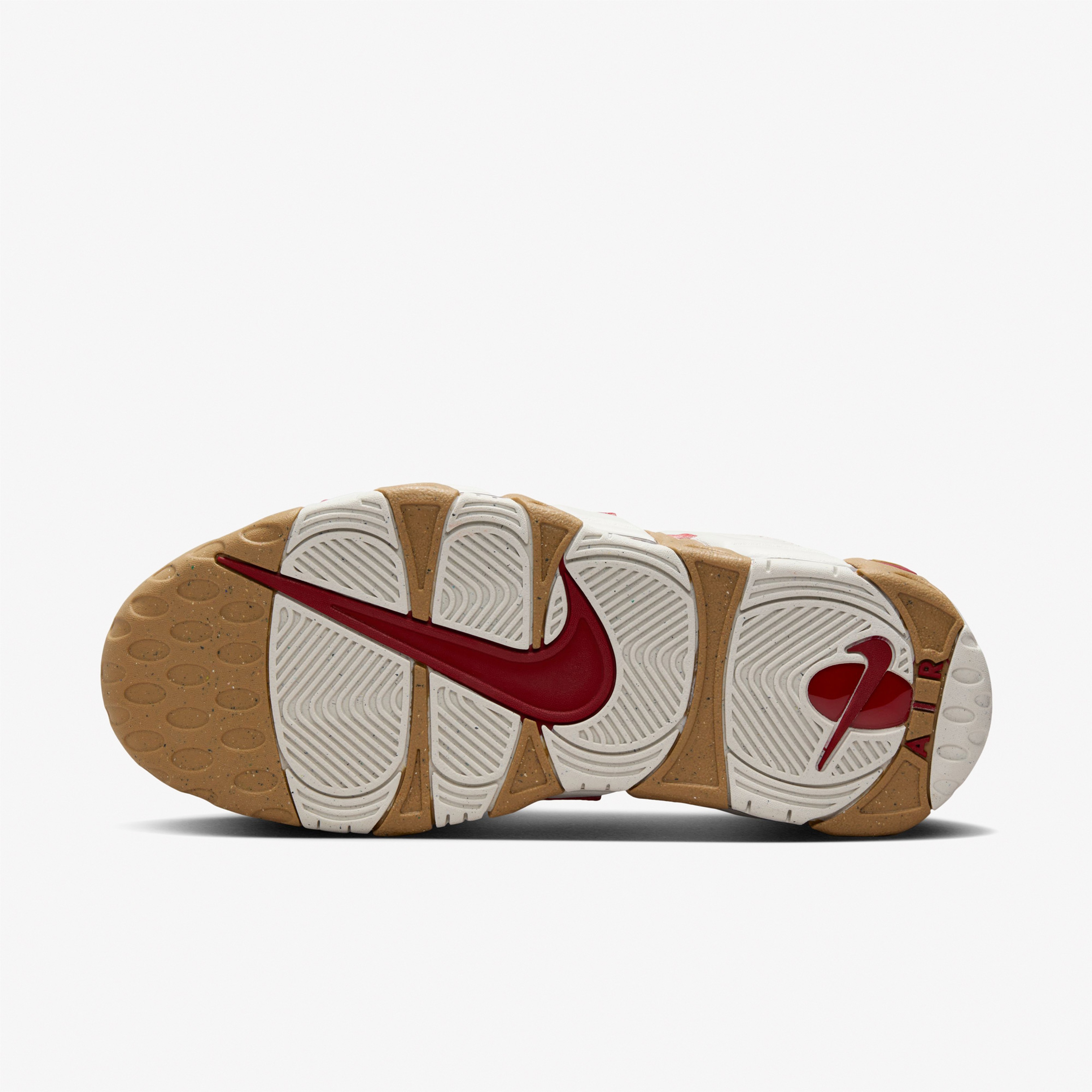 Nike Air More Uptempo Kadın Krem Rengi Spor Ayakkabı