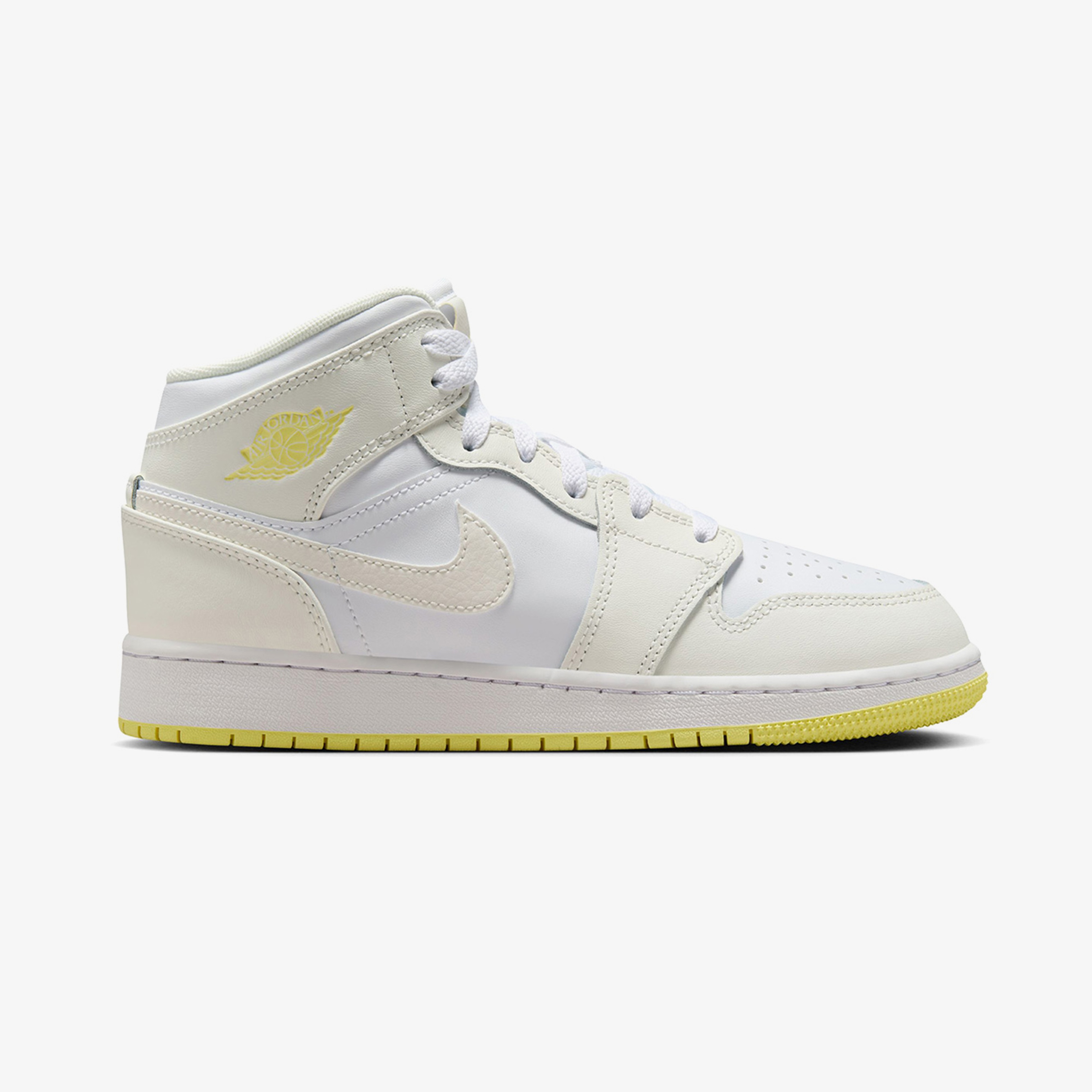 Jordan Air Jordan 1 Mid Kadın Beyaz Sneaker