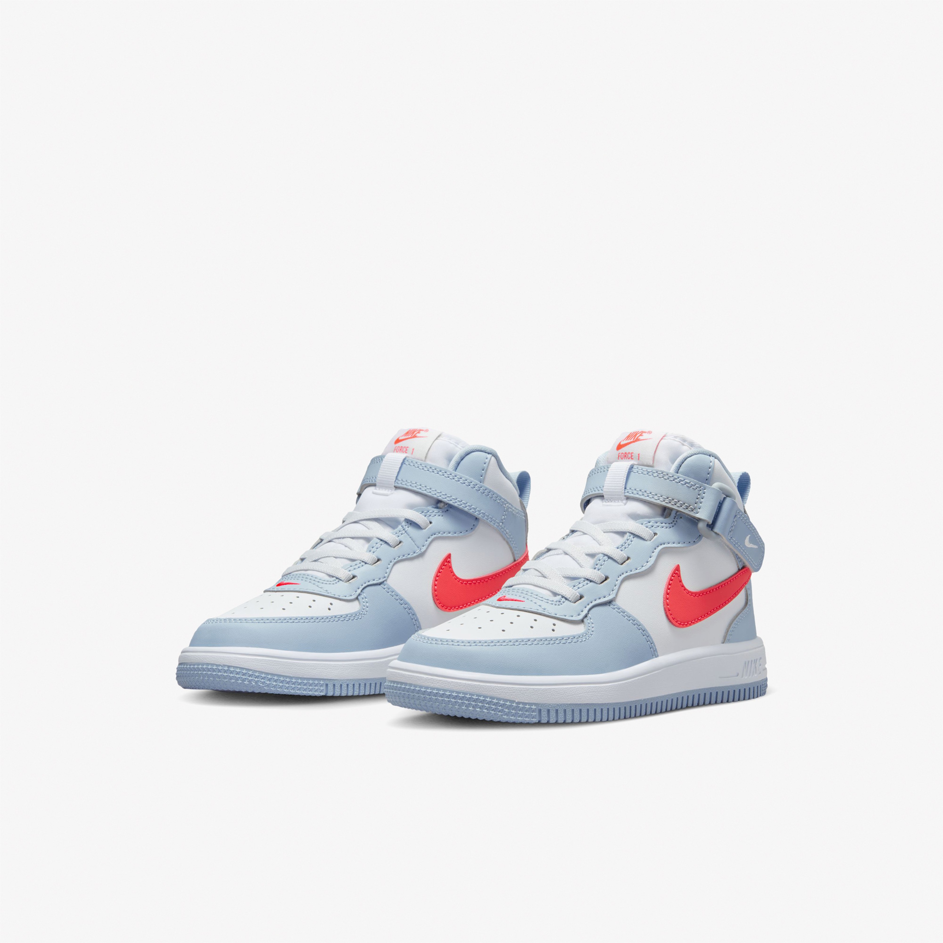 Nike Force 1 Mid EasyOn Çocuk Mavi Spor Ayakkabı