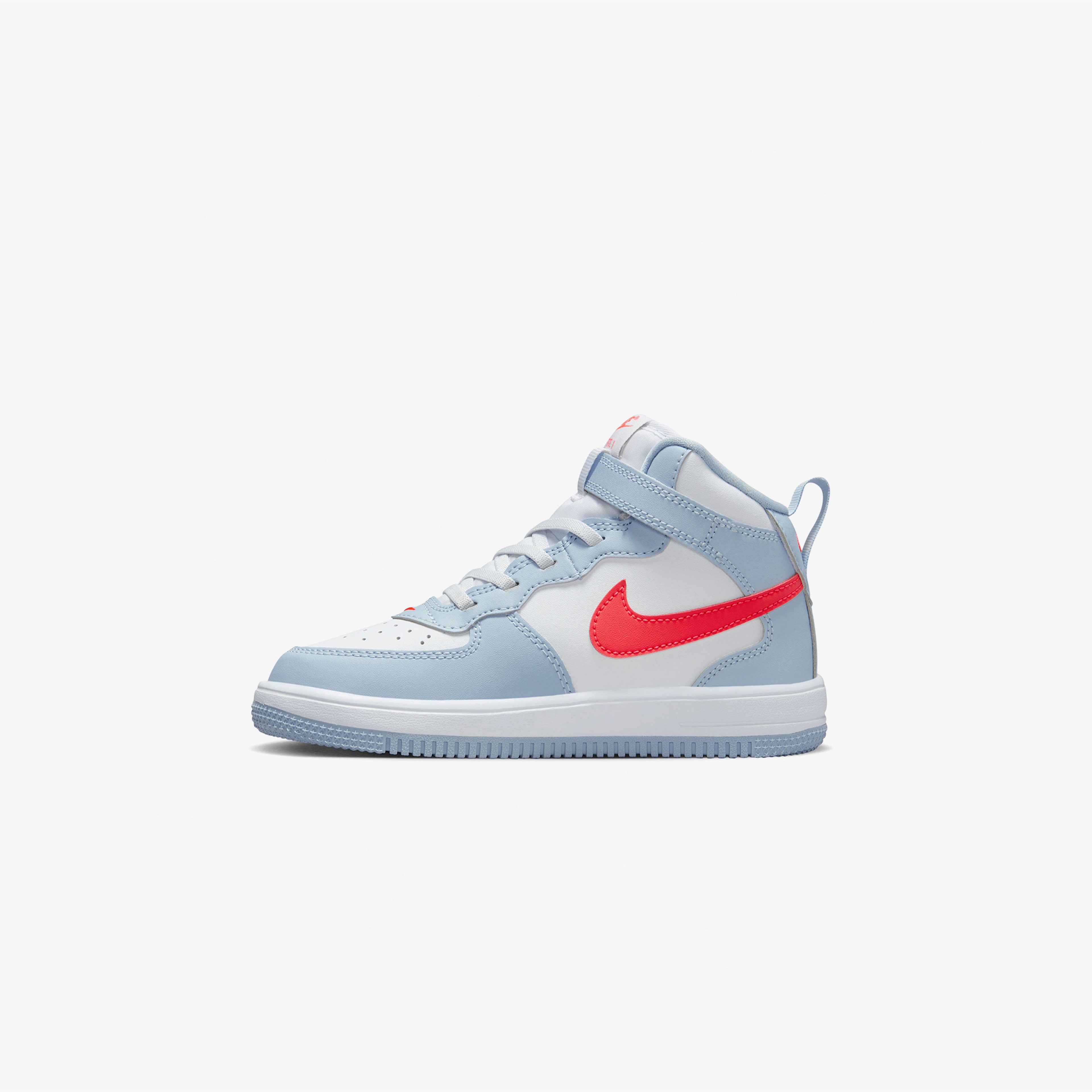 Nike Force 1 Mid EasyOn Çocuk Mavi Spor Ayakkabı