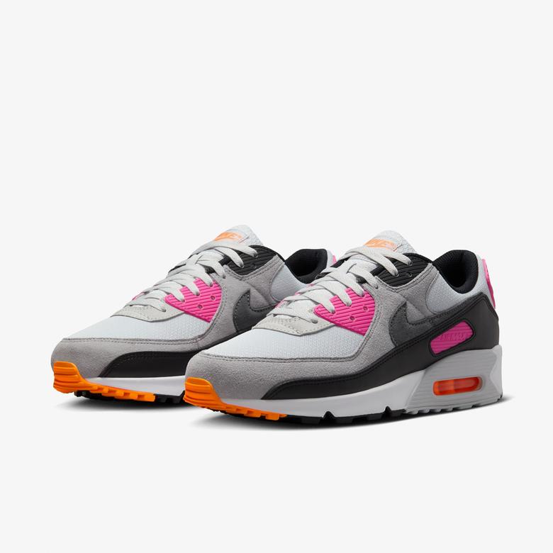 Nike Air Max 90 Erkek Gri Spor Ayakkabı