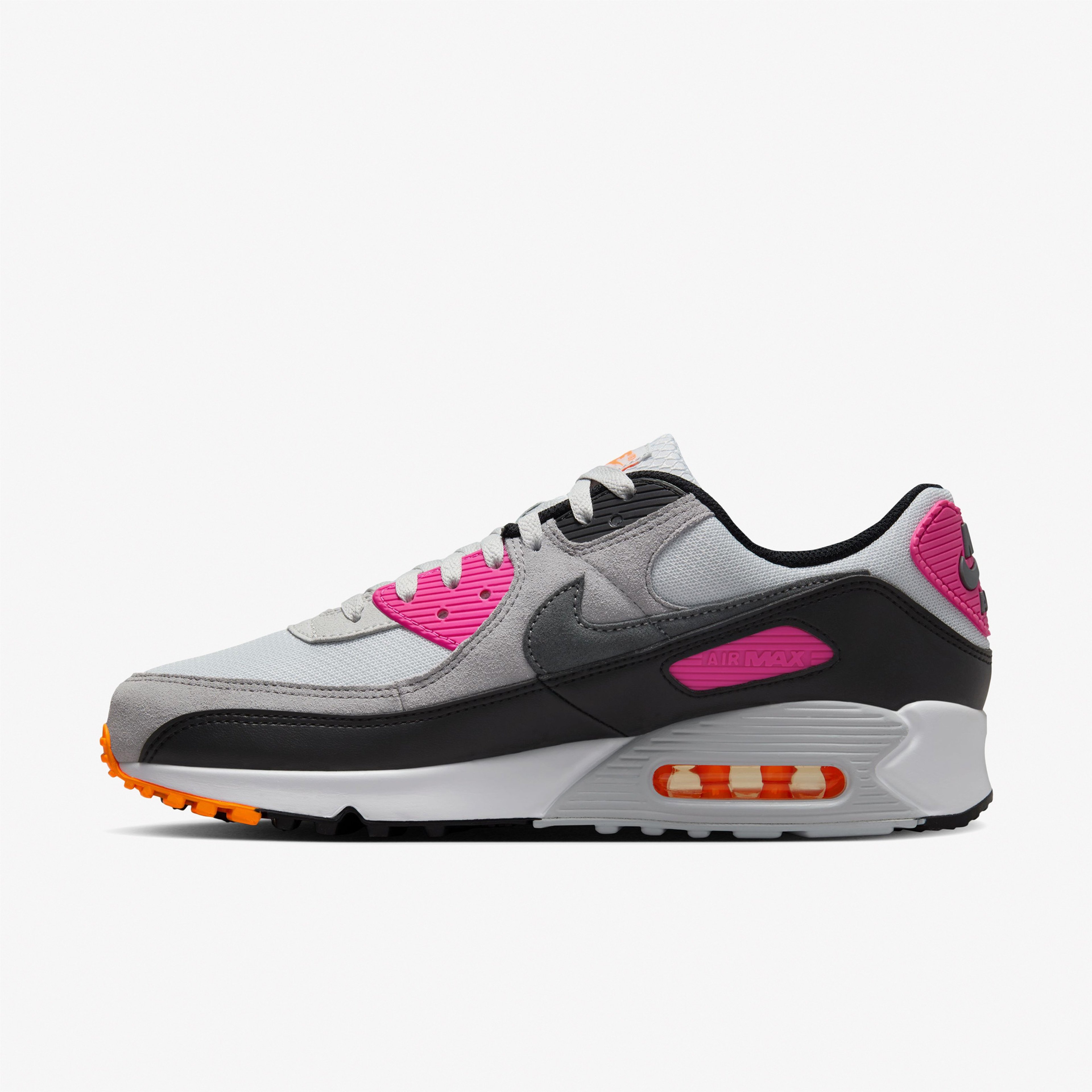 Nike Air Max 90 Erkek Gri Spor Ayakkabı