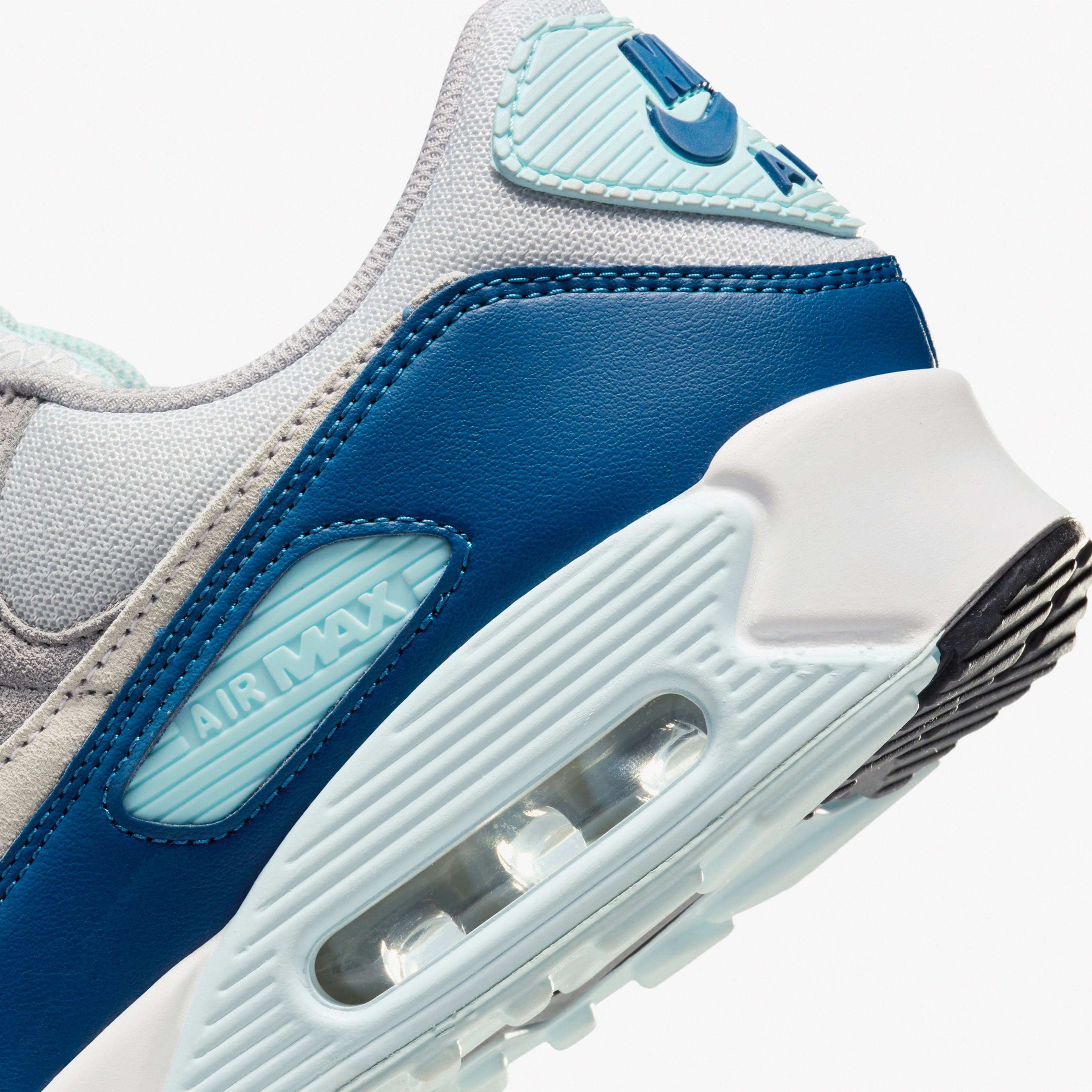 Nike Air Max 90 Erkek Mavi Spor Ayakkabı