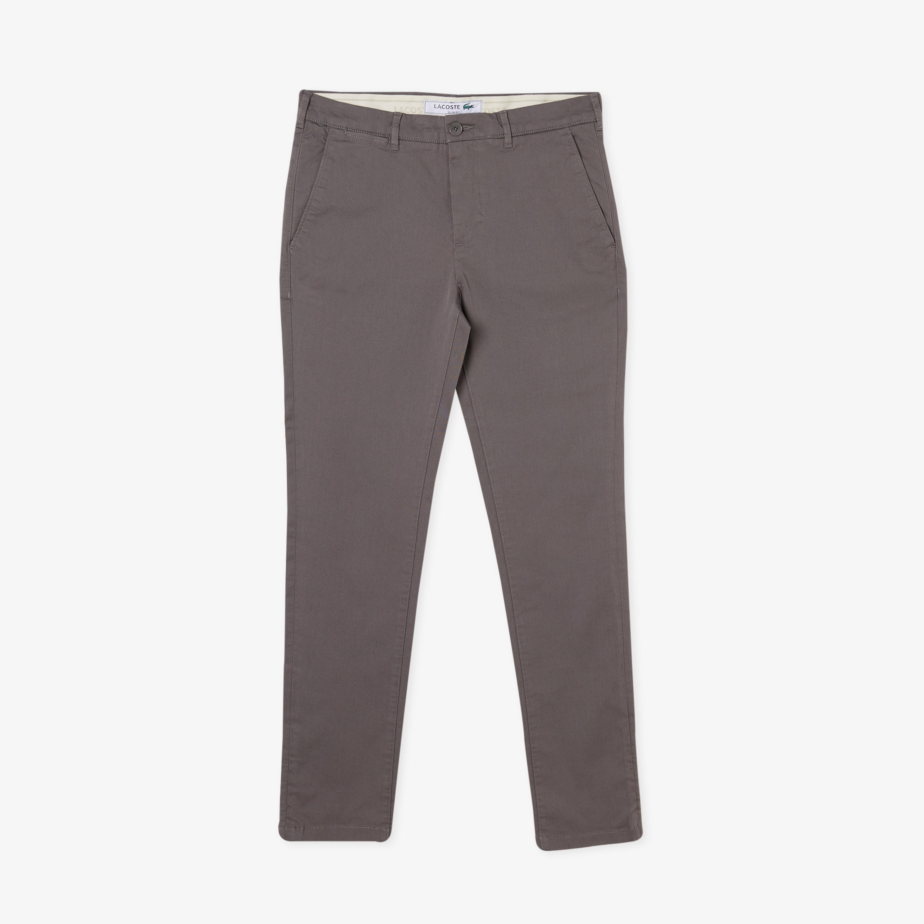 Lacoste Slim Fit Stretch Erkek Kahverengi Pantolon