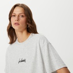 Leo Panda Unisex Gri T-Shirt