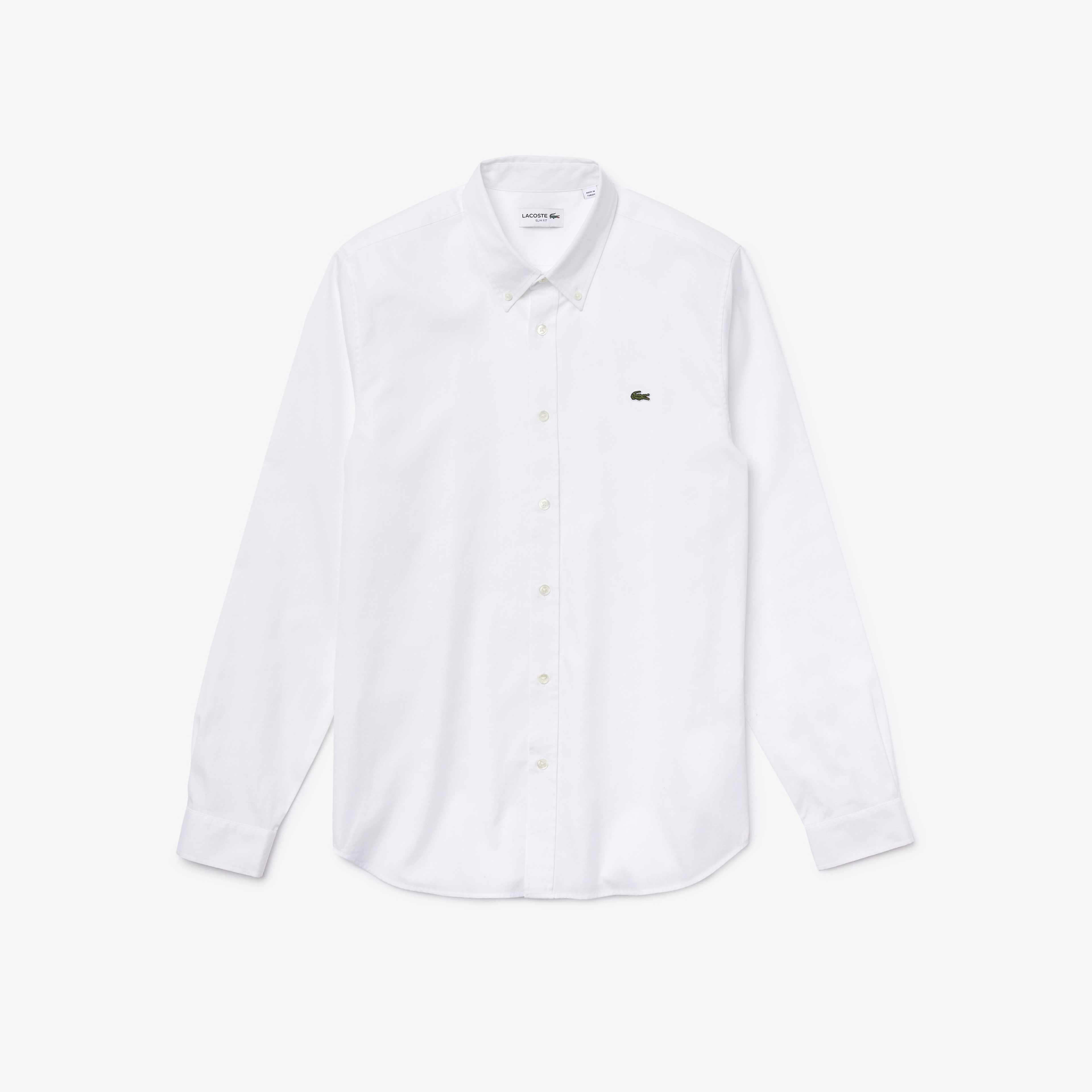 Lacoste Regular Fit Erkek Beyaz Gömlek